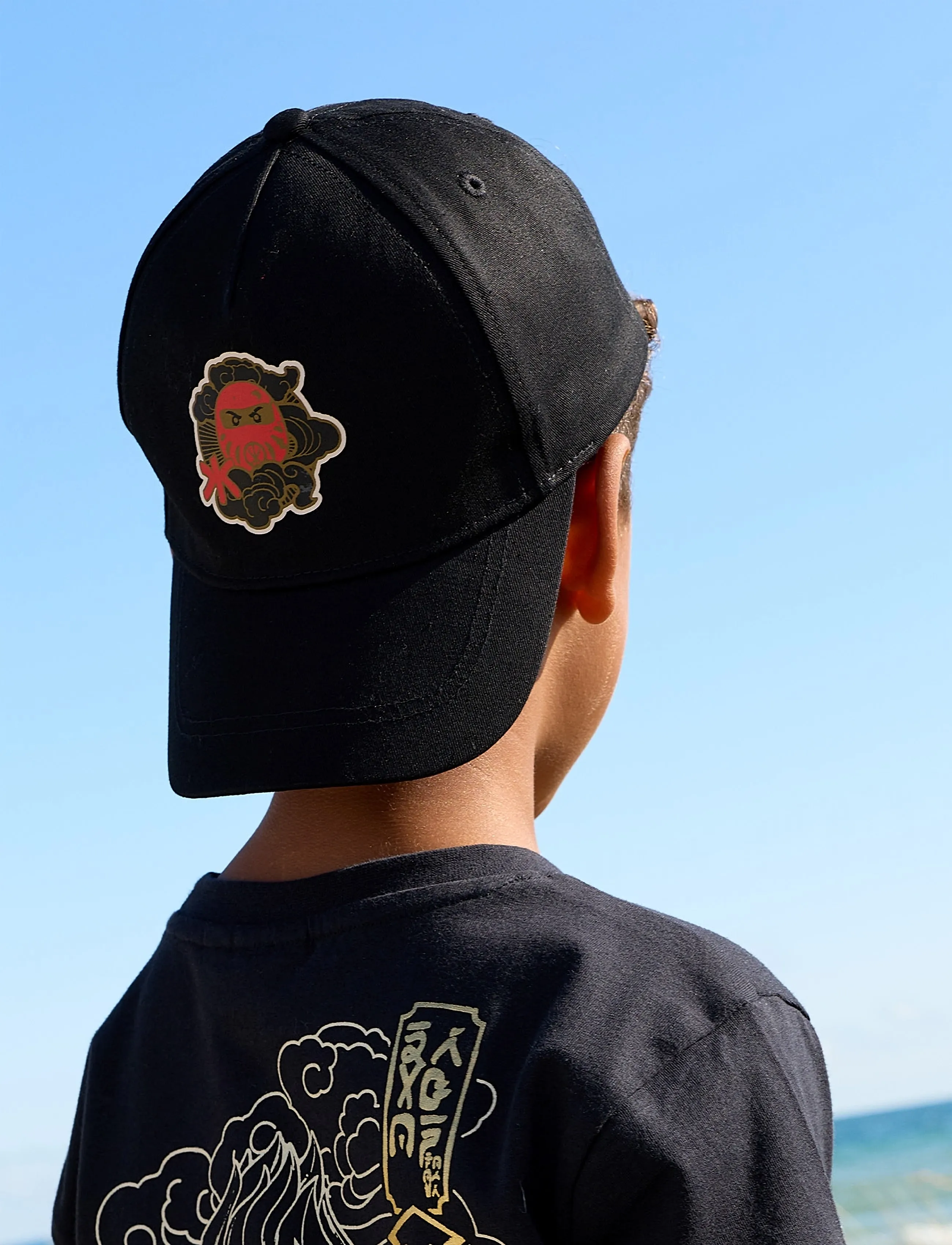 Lego Wear Lego Ninjago Cap - Lwaiko 208, 54-56, Black, Hovedbeklædning > Kasketter, Børn