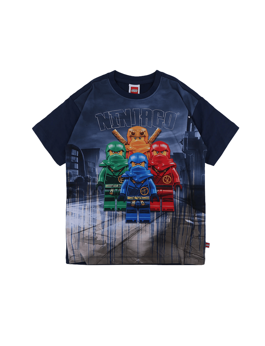 Lego Wear - LEGO® NINJAGO® T-Shirt S/S - LWTAJ 311 - dark navy - 0