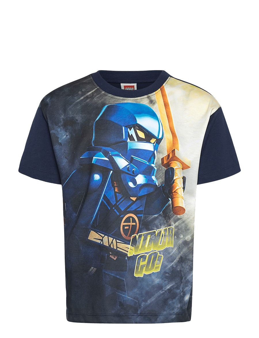 Lego Wear - LWTAJ 312 - T-SHIRT S/S - stutterma bolir - dark navy - 0