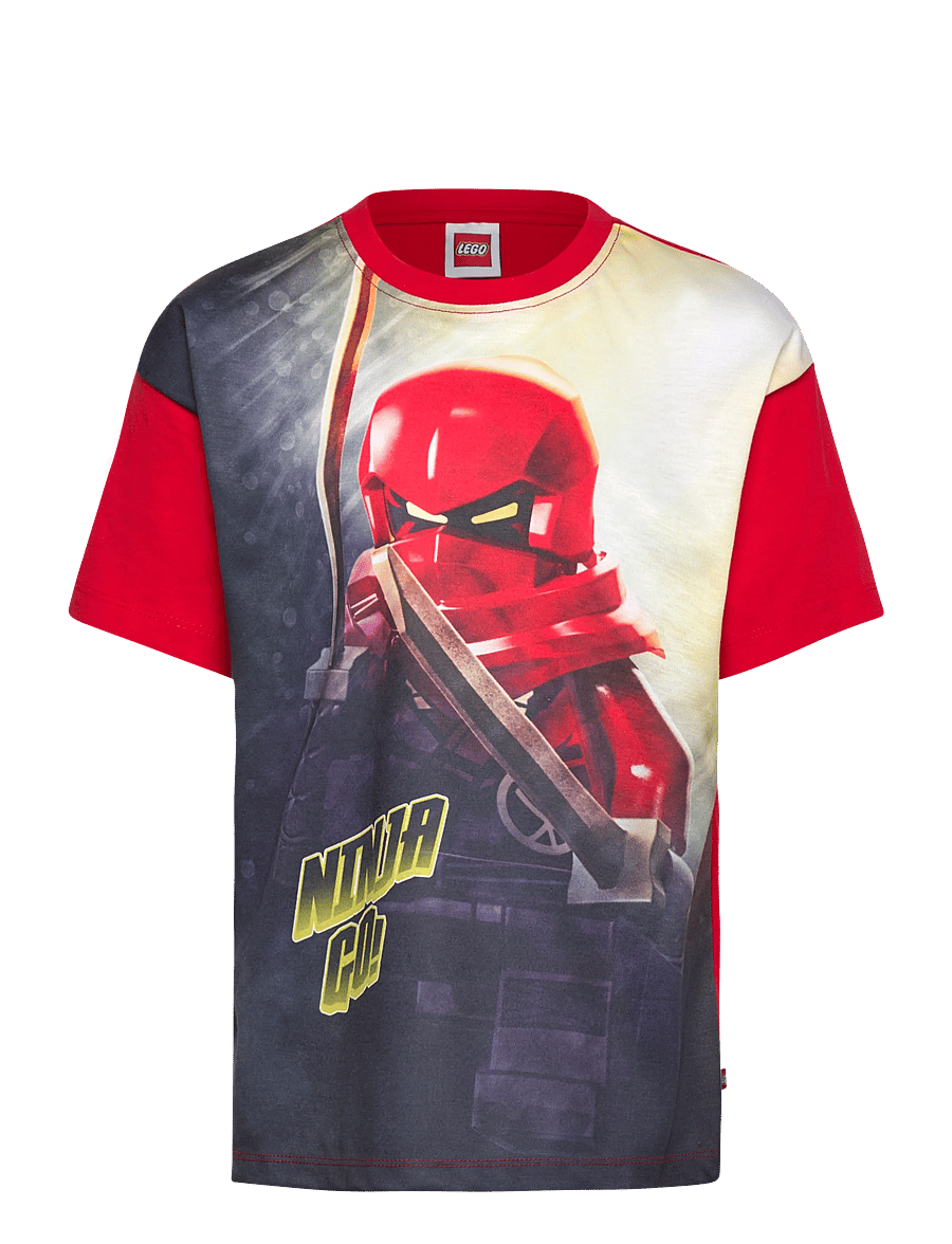 Lego Wear - LWTAJ 312 - T-SHIRT S/S - kurzärmelige - red - 0