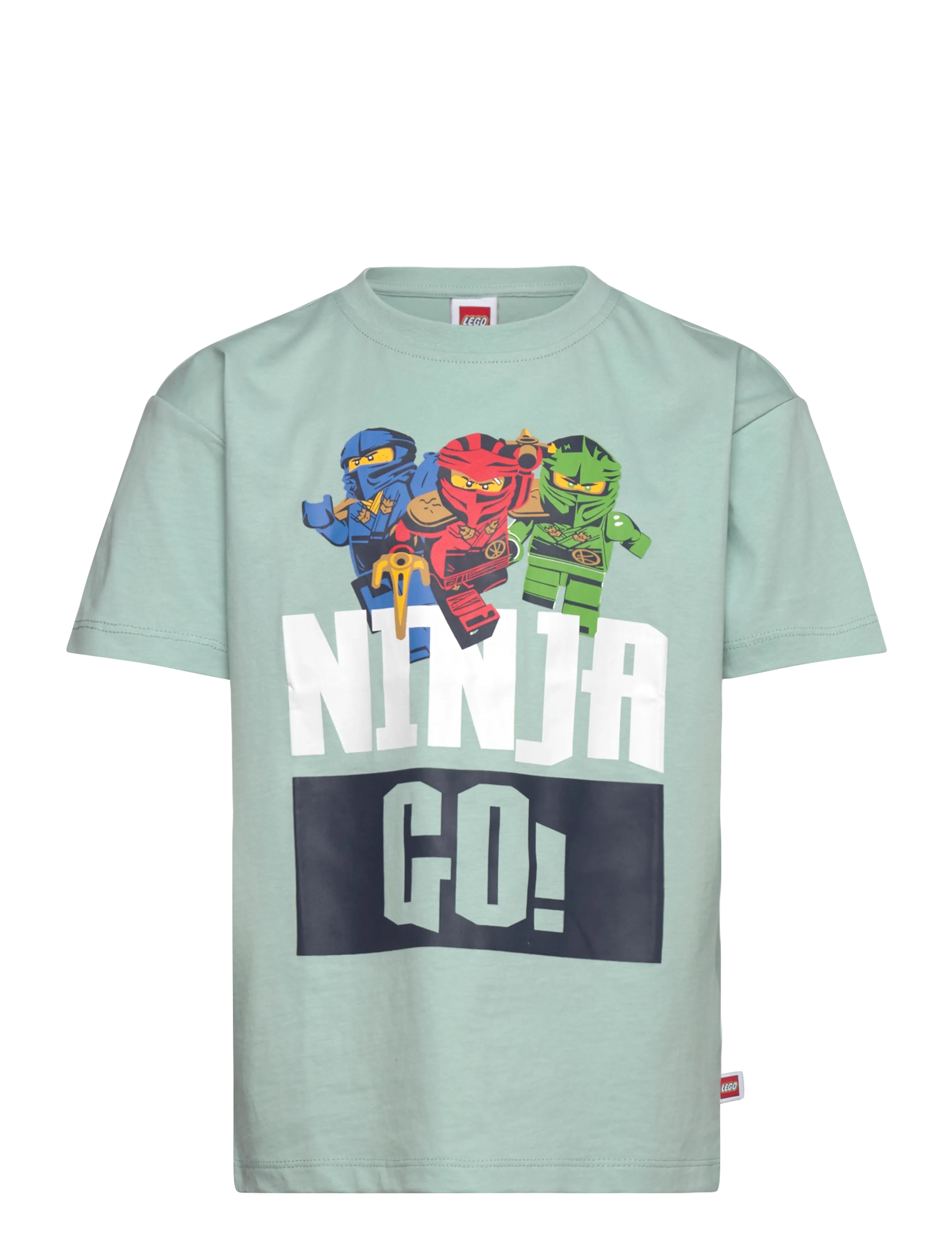 Lego Wear - LEGO® NINJAGO® T-Shirt S/S - LWTAJ 302 - herbstliche kleidung - blue green - 1