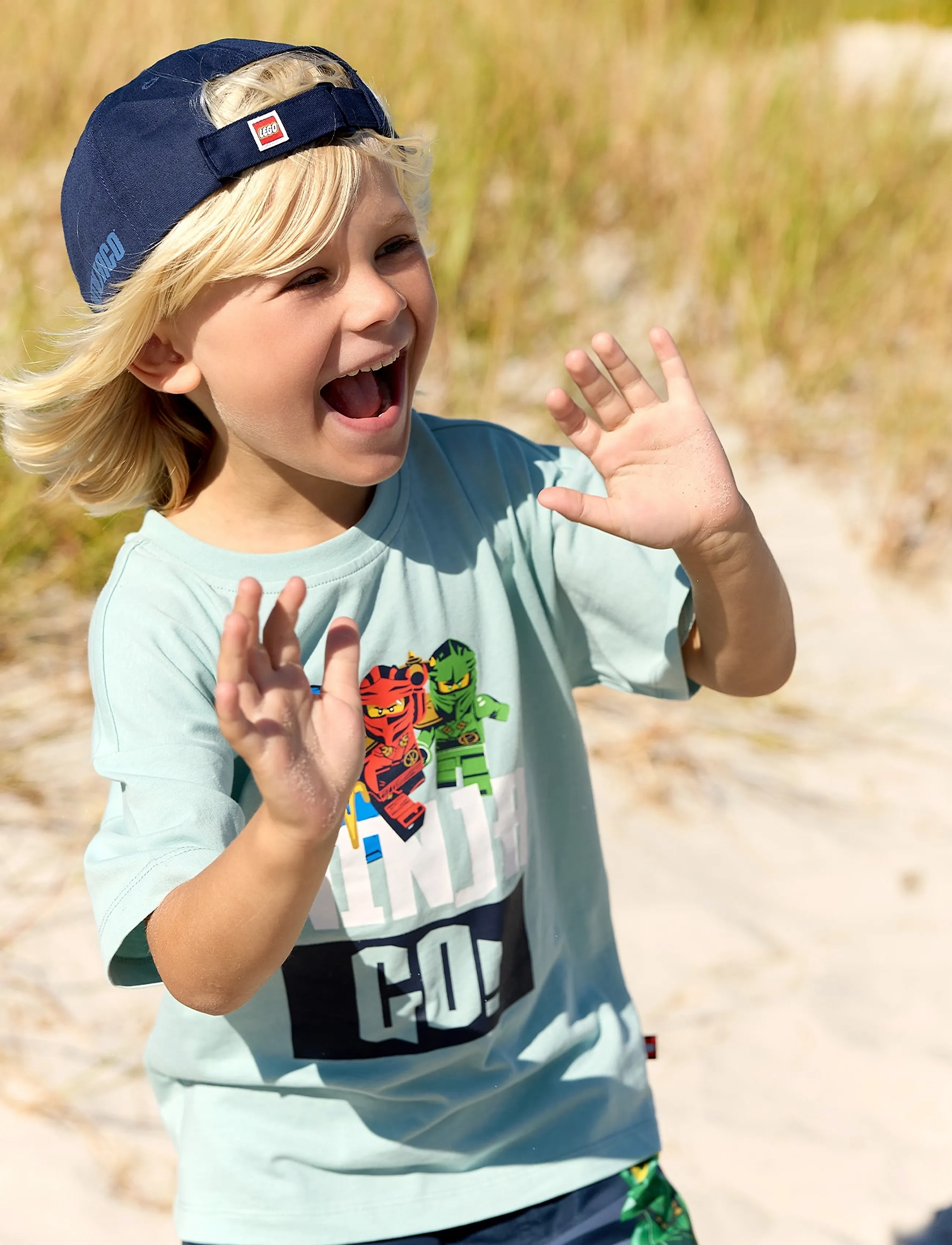 Lego Wear - LEGO® NINJAGO® T-Shirt S/S - LWTAJ 302 - herbstliche kleidung - blue green - 3