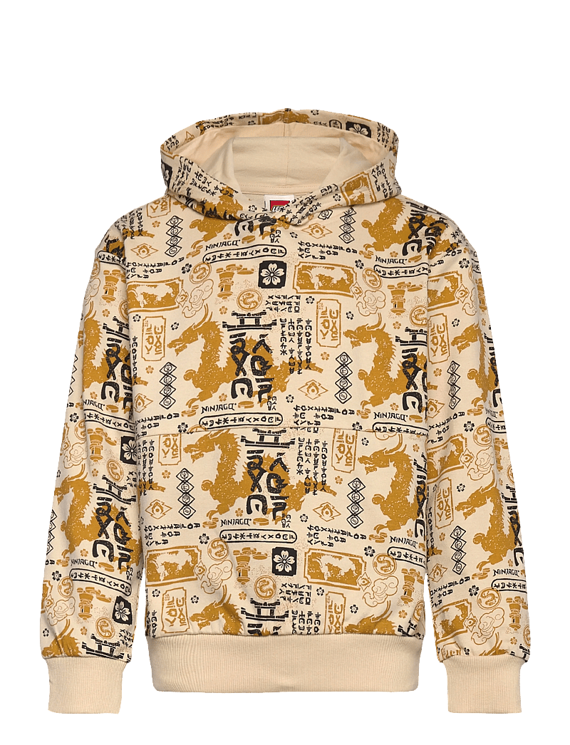 Lego Wear - LWSIAN 204 - SWEATSHIRT - kapuutsiga dressipluusid - dark off white - 1