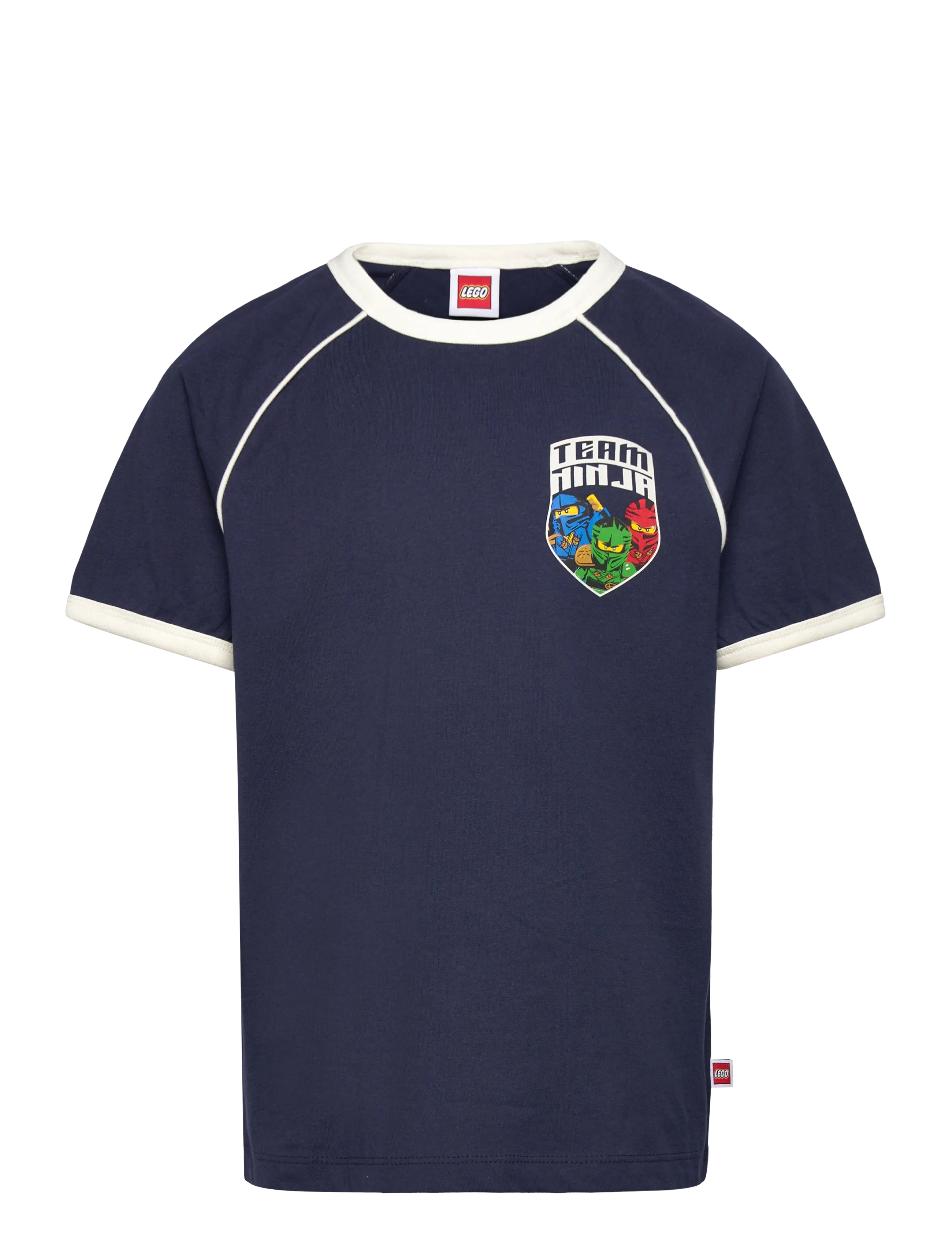 Lego Wear Lwtaj 114 - T-Shirt S/S, 128, Navy, Skjorter > Kortærmede Shirts, Børn