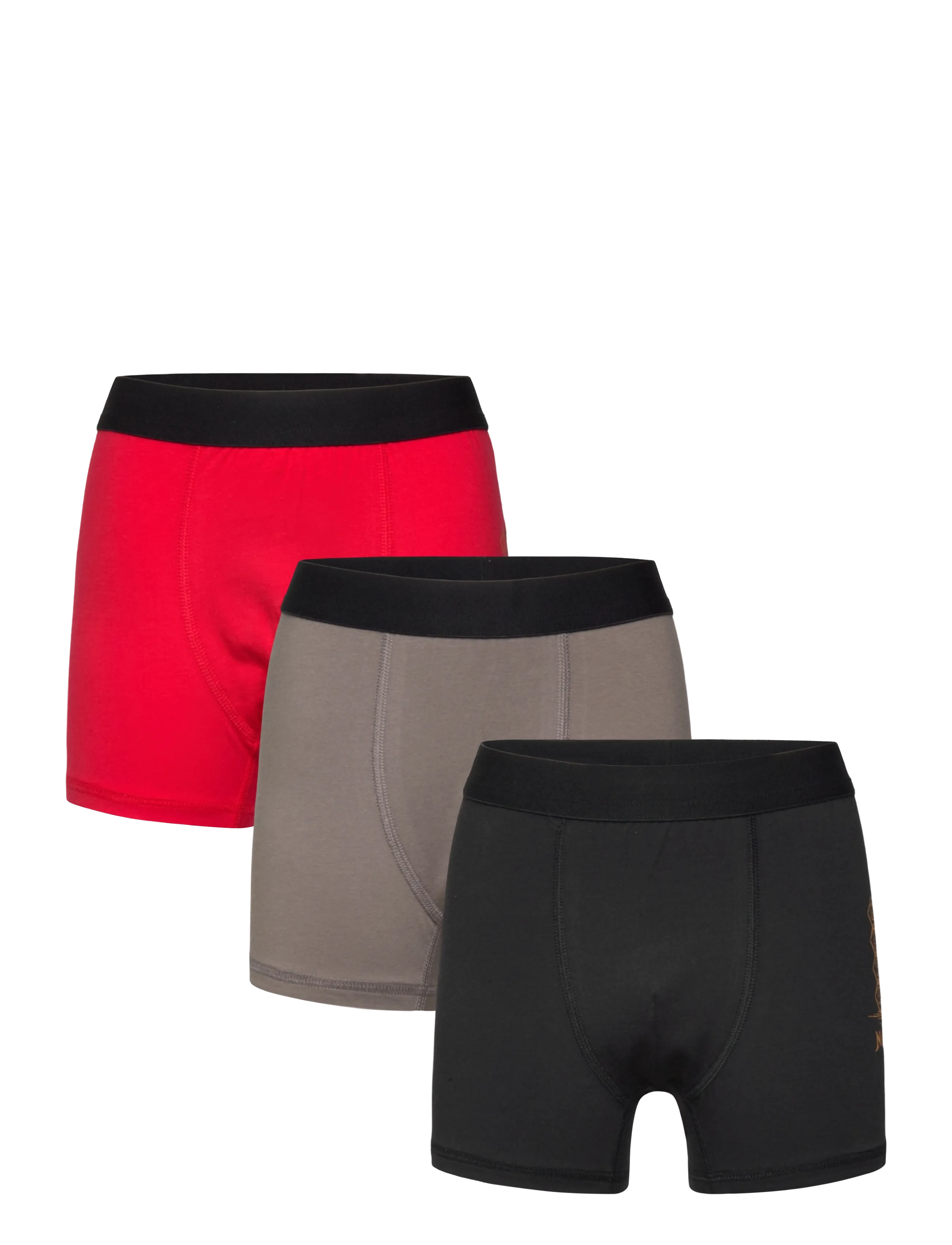 LEGO kidswear LWAIKO 202 - 3-PACK BOXERS - Odzież - BLACK / black