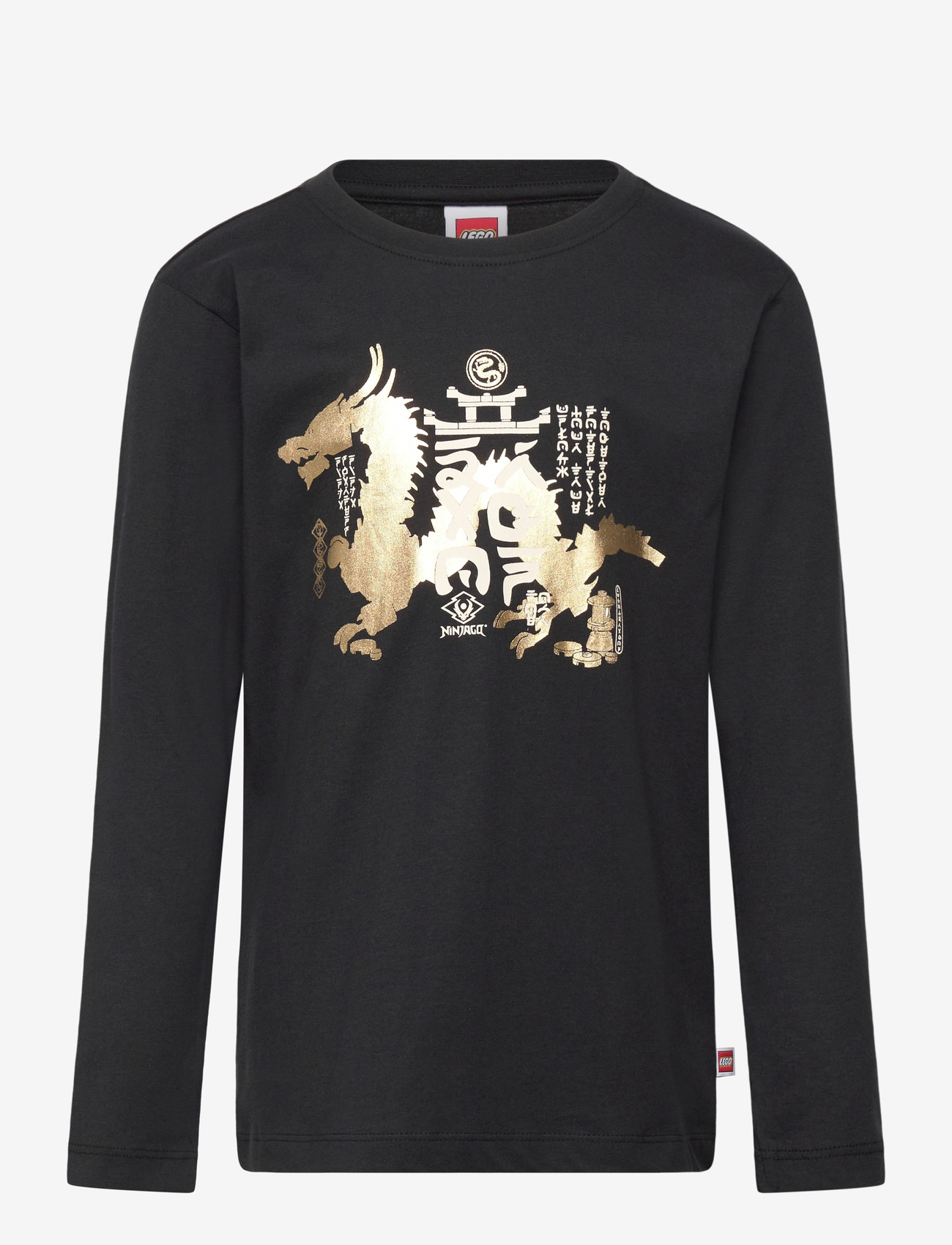 Lego Wear - LWTAJ 220 - T-SHIRT L/S - langærmede t-shirts - black - 1