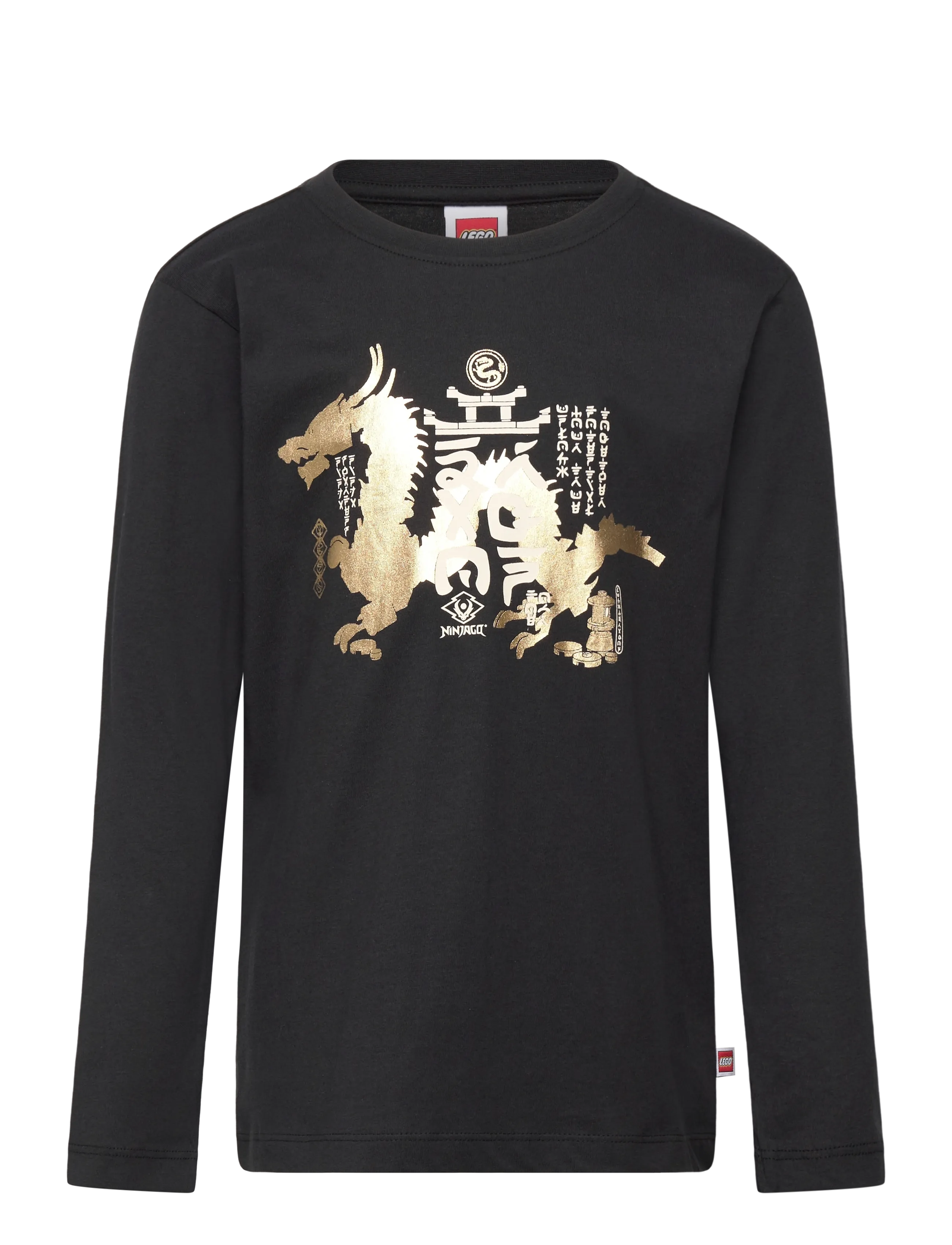 LEGO kidswear LWTAJ 220 - T-SHIRT L/S - Kläder - BLACK / black