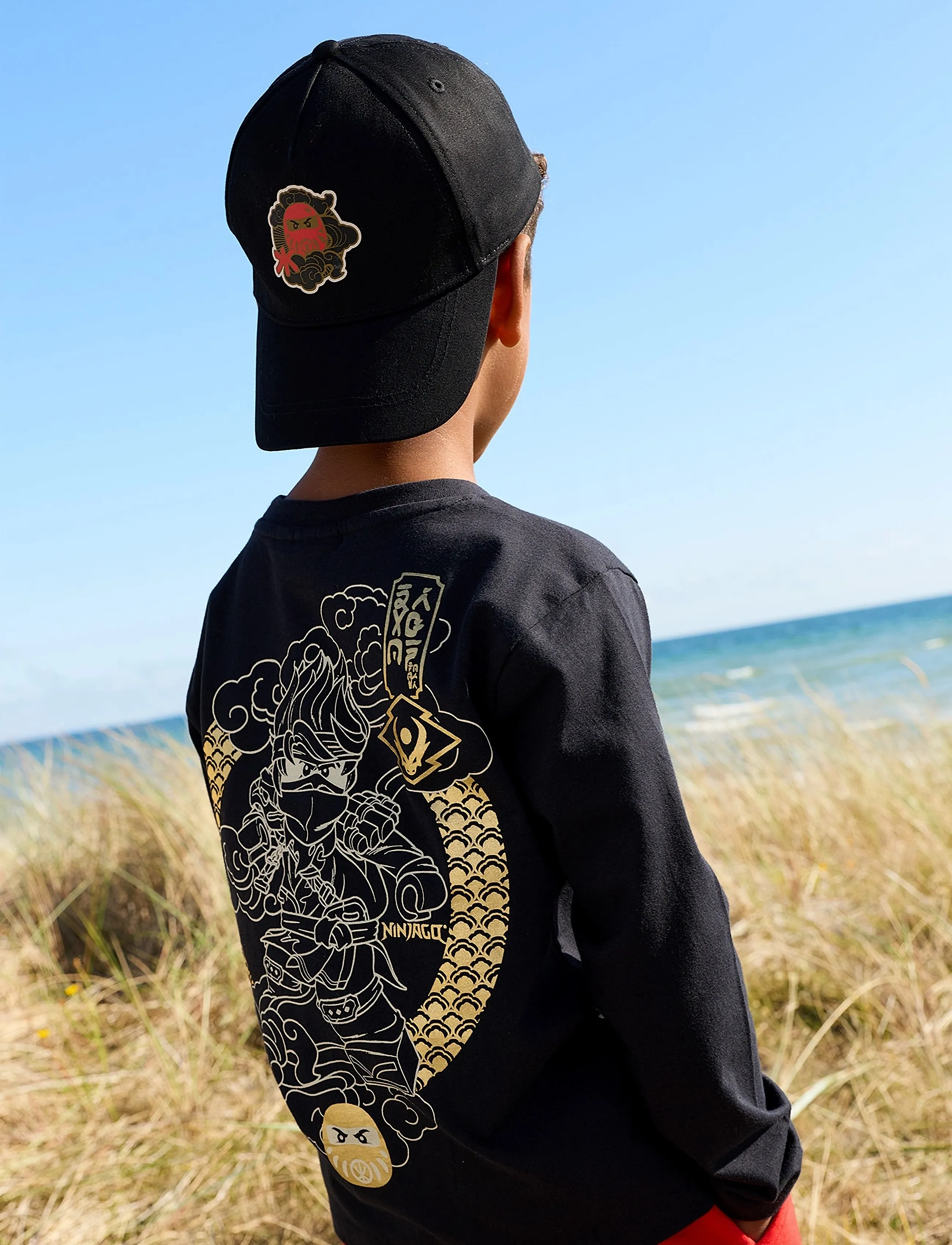 Lego Wear LWTAJ 220 - T-SHIRT L/S - T-shirts - BLACK / black
