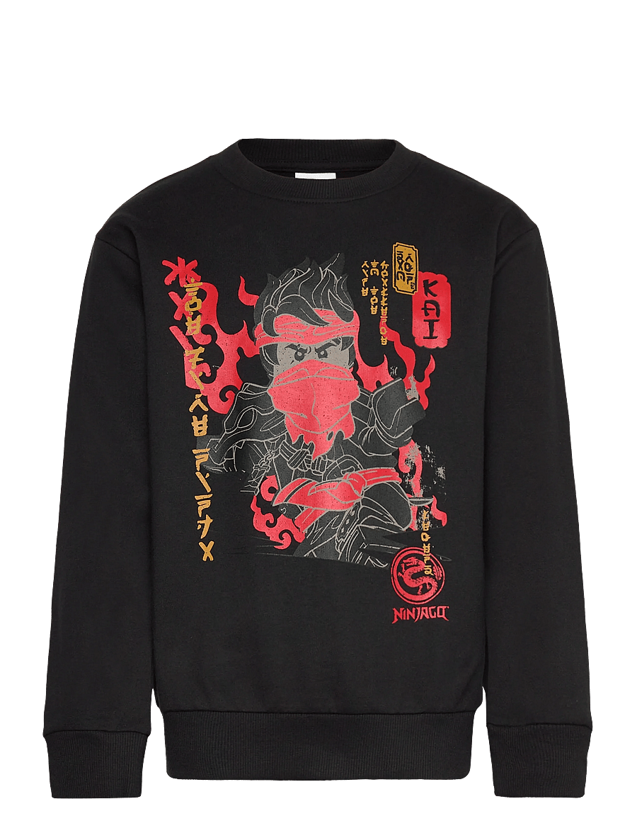 Lego Wear - LWSIAN 205 - SWEATSHIRT - sporta džemperi - black - 1
