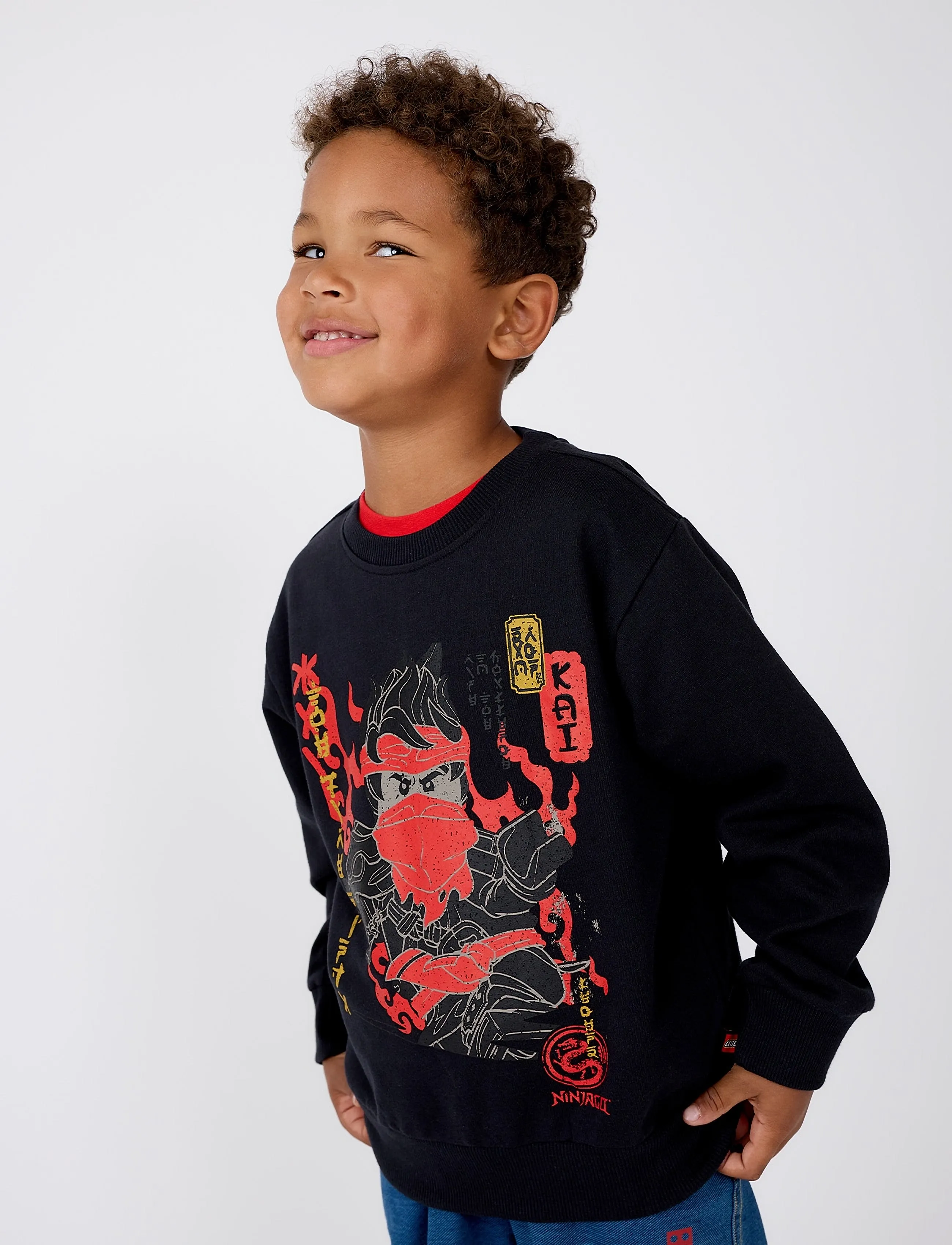 Lego Wear - LWSIAN 205 - SWEATSHIRT - sweatshirts - black - 3