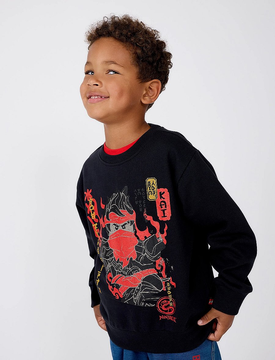 Lego Wear - LWSIAN 205 - SWEATSHIRT - sporta džemperi - black - 3