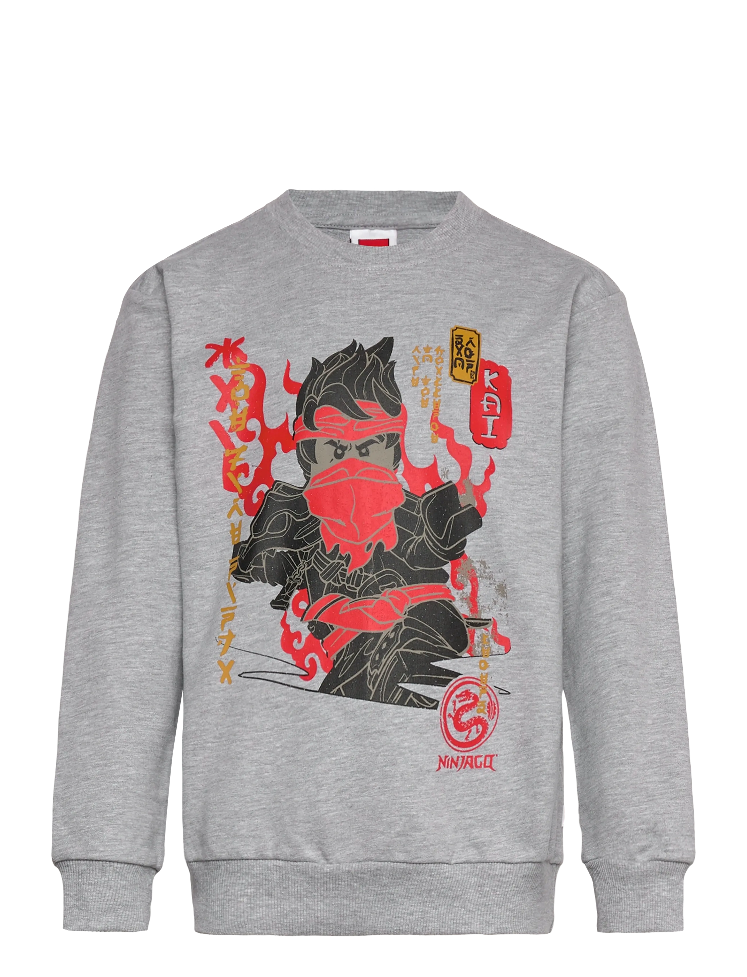 Lego Wear LWSIAN 205 - SWEATSHIRT - Lego Kids wear - GREY MELANGE / grey