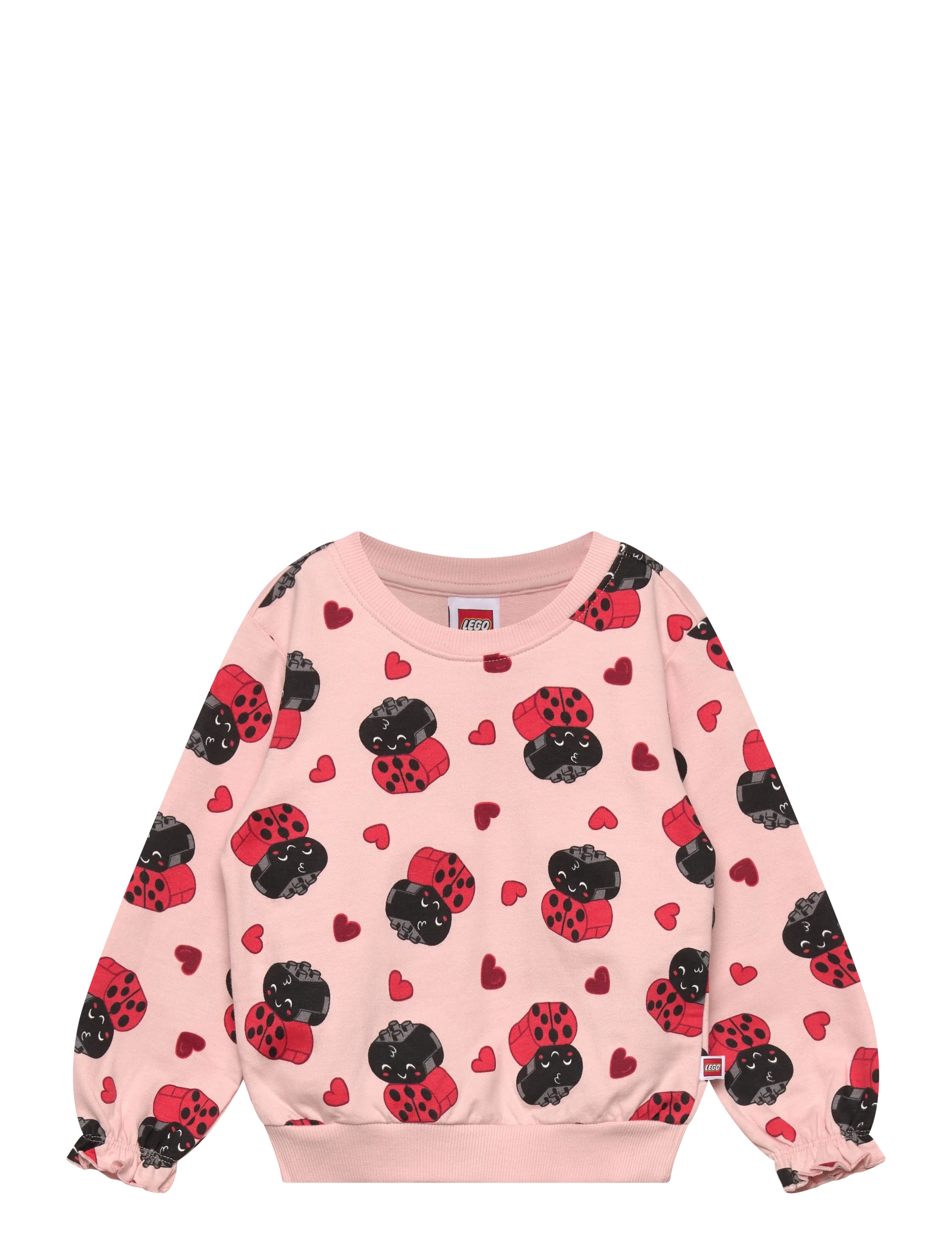 LEGO kidswear LEGO® DUPLO® Sweatshirt - LWSIKA 200 - Kläder - ROSE WITH AOP / pink/rose