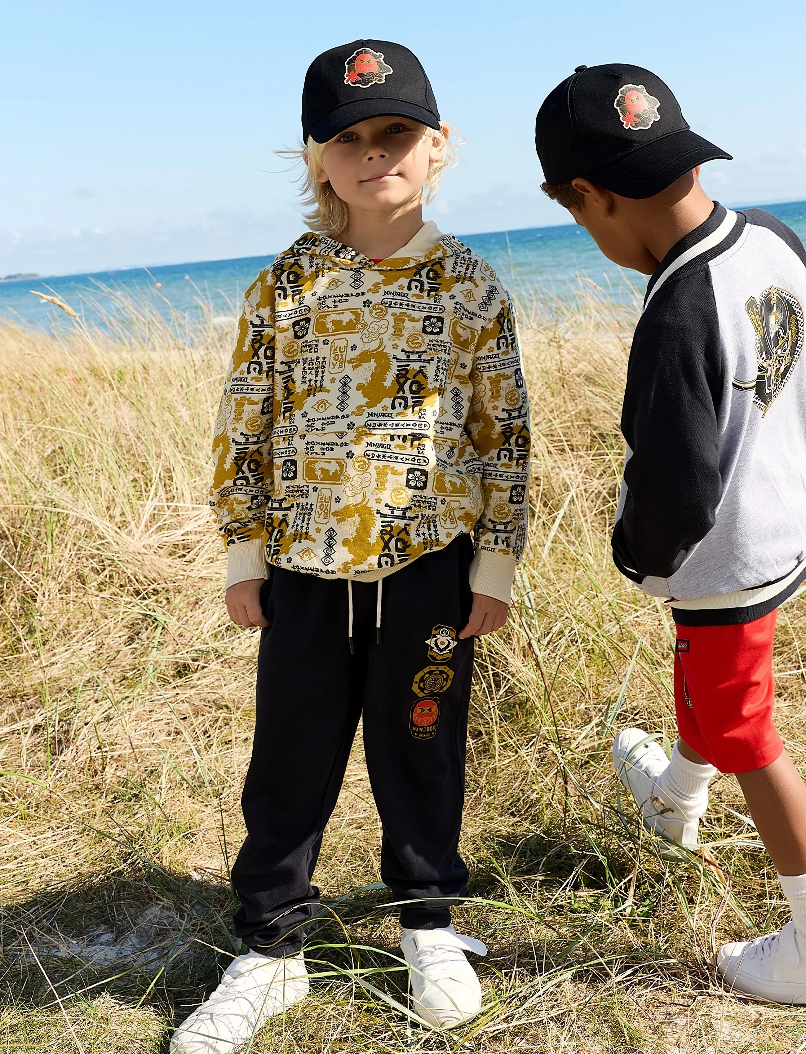 LEGO kidswear LWPINO 207 - SWEATPANTS. - Nederdelar - BLACK / black