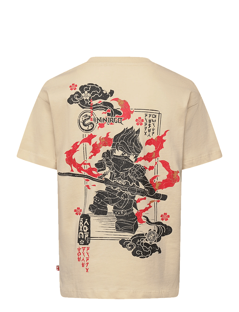 Lego Wear - LWTAJ 219 - T-SHIRT S/S - lühikeste varrukatega t-särgid - dark off white - 1
