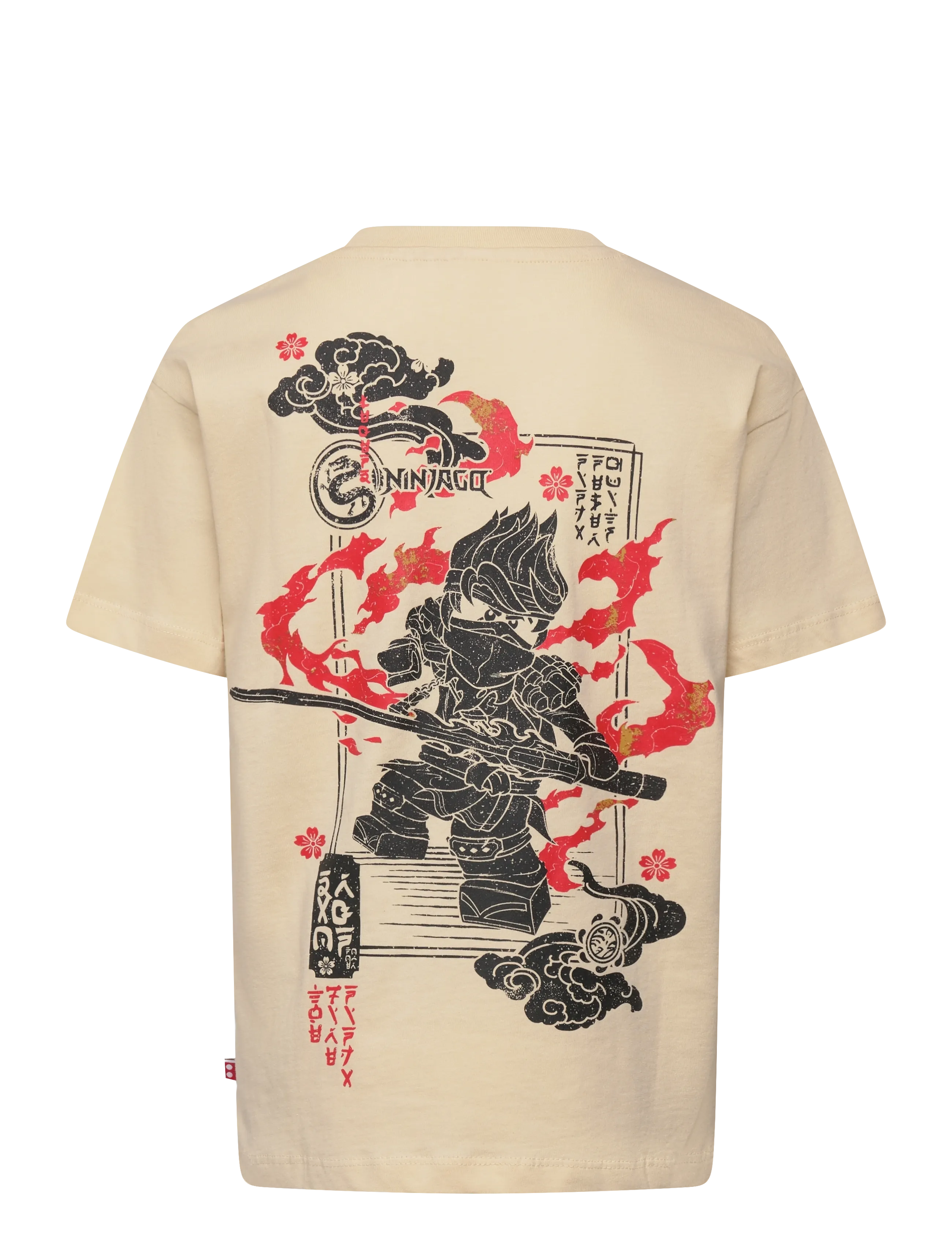 Lego Wear - LWTAJ 219 - T-SHIRT S/S - kurzärmelige - dark off white - 1