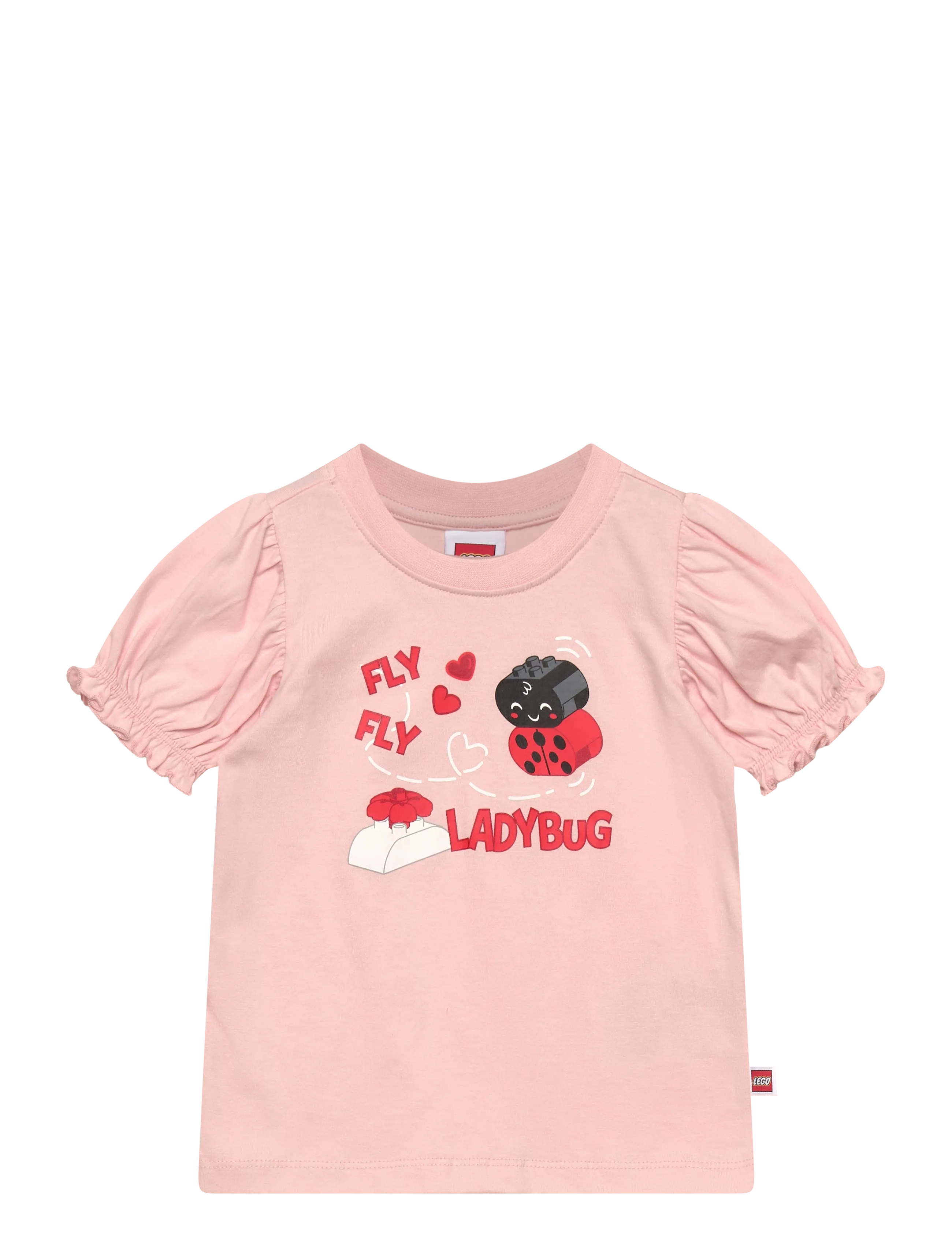 Lego Wear Lego Duplo T-Shirt S/S Lwtulip 201, 80, T-shirts, Rosa - Short-sleeved, Kinder