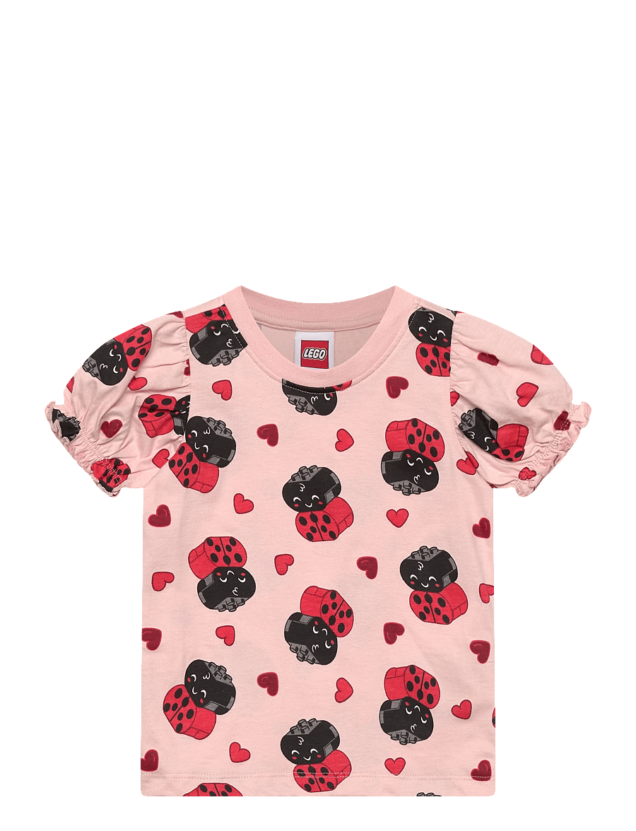 Lego Wear - LEGO® DUPLO® T-Shirt S/S - LWTULIP 201 - marškinėliai trumpomis rankovėmis - rose with aop - 0