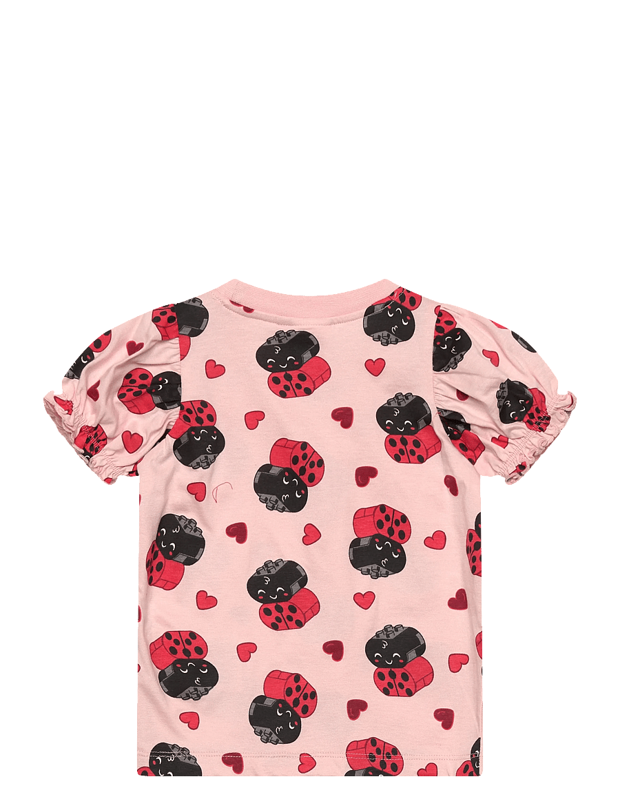 Lego Wear - LEGO® DUPLO® T-Shirt S/S - LWTULIP 201 - marškinėliai trumpomis rankovėmis - rose with aop - 1