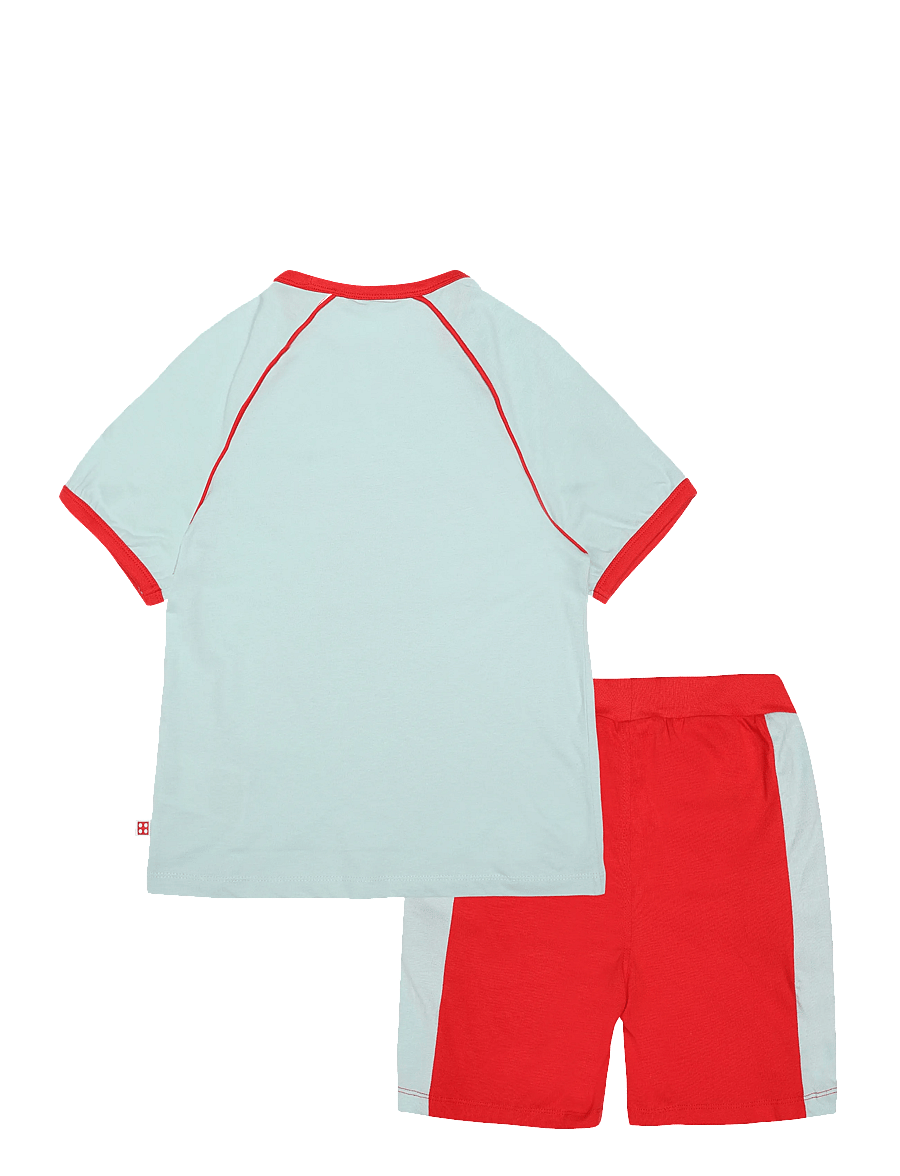 Lego Wear - LEGO® NINJAGO® Shorts Set - LWTAJ 305 - sets mit kurzärmeligem t-shirt - blue green - 1