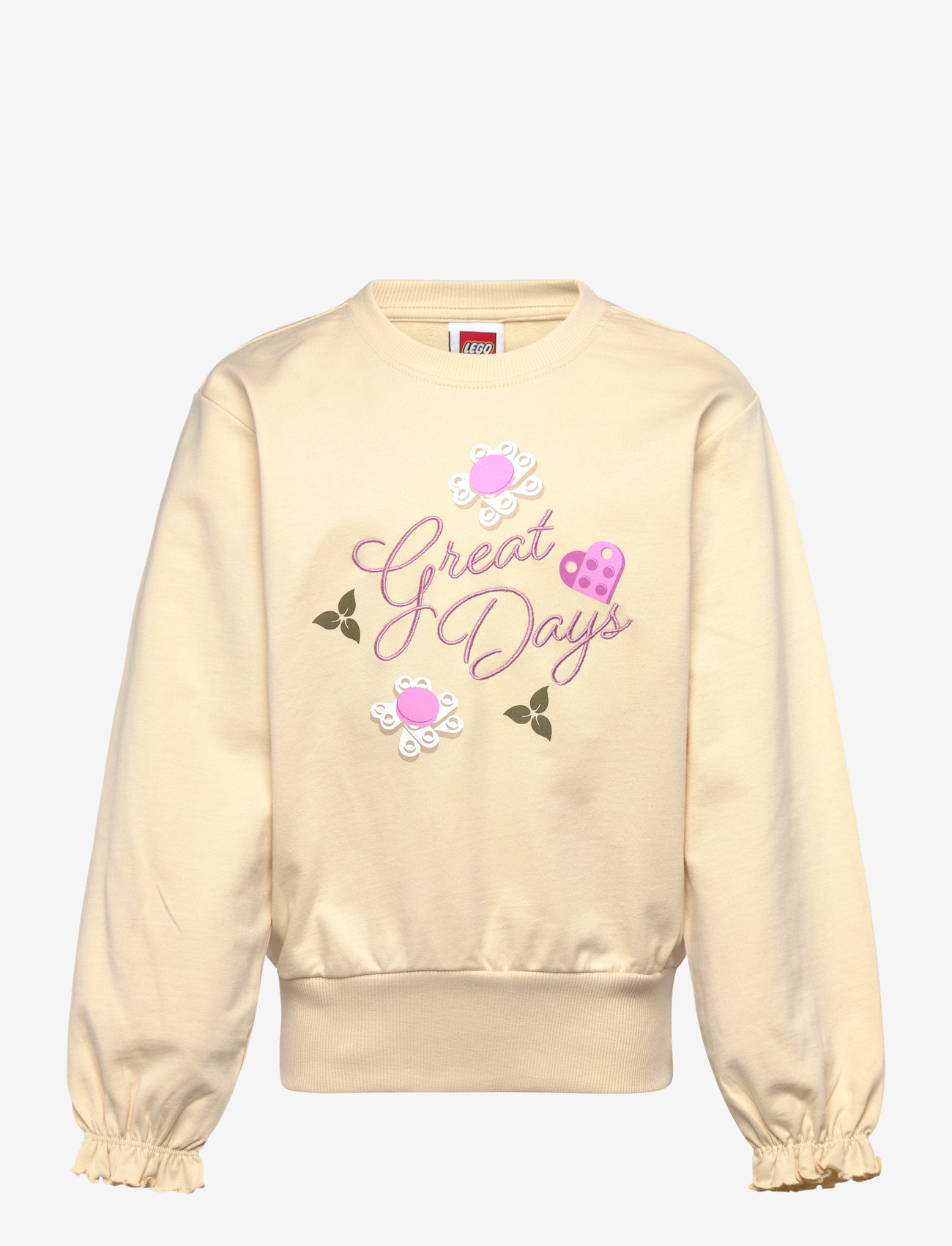 LEGO kidswear - LWSIA 100 - SWEATSHIRT - sweatshirts - dark off white - 1