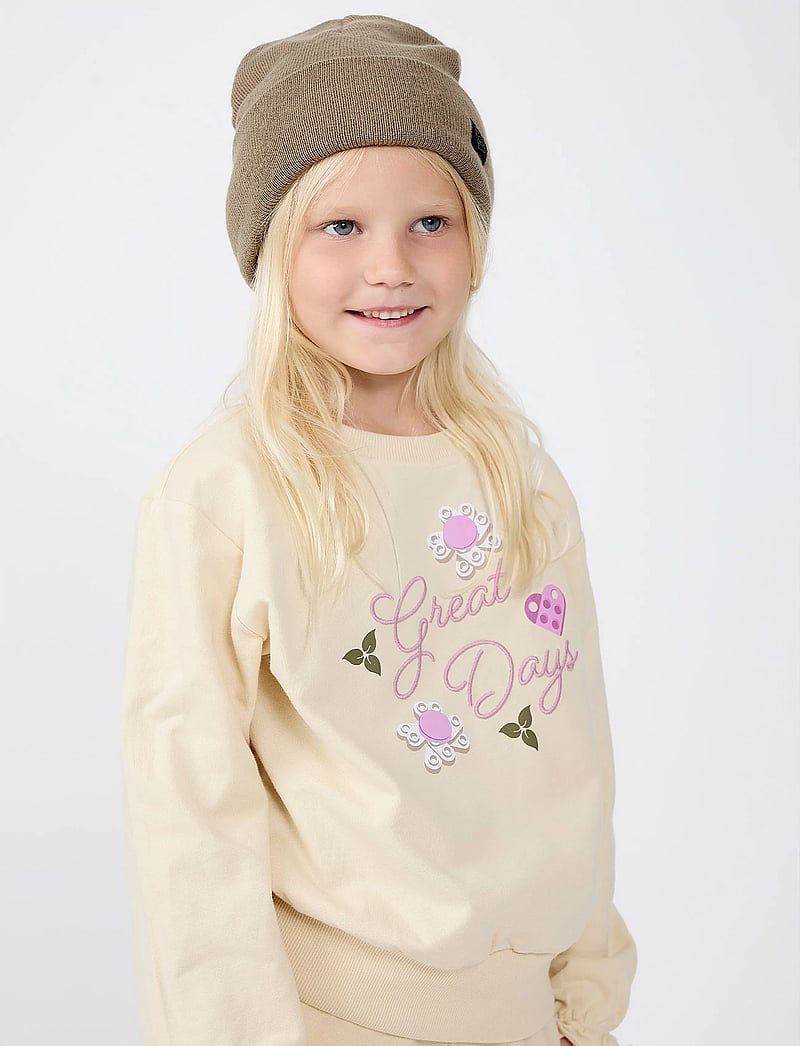 LEGO kidswear - LWSIA 100 - SWEATSHIRT - sweatshirts - dark off white - 0