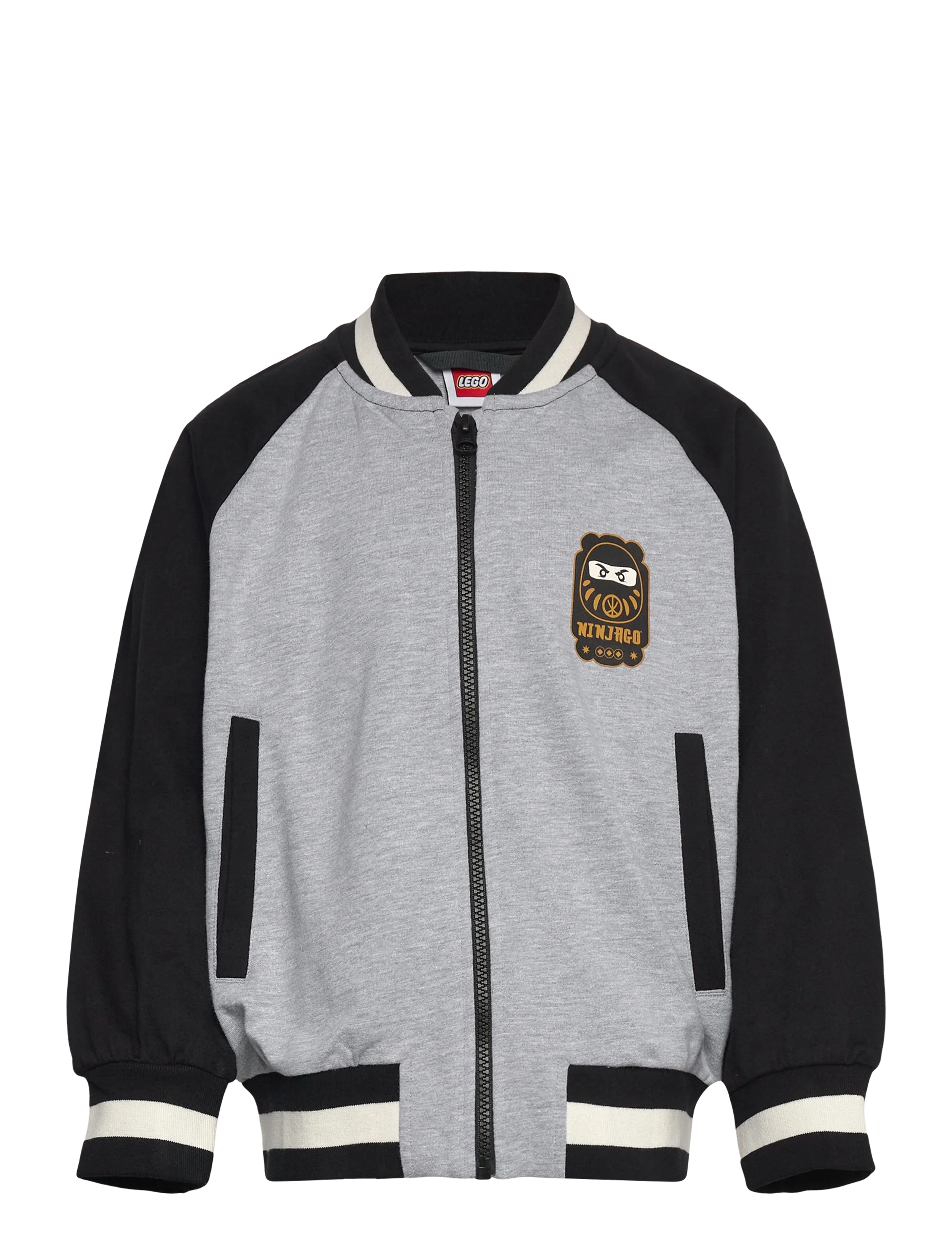 Lego Wear LWJIAN 200 - SWEAT JACKET - Bomberjackor - GREY MELANGE / grey