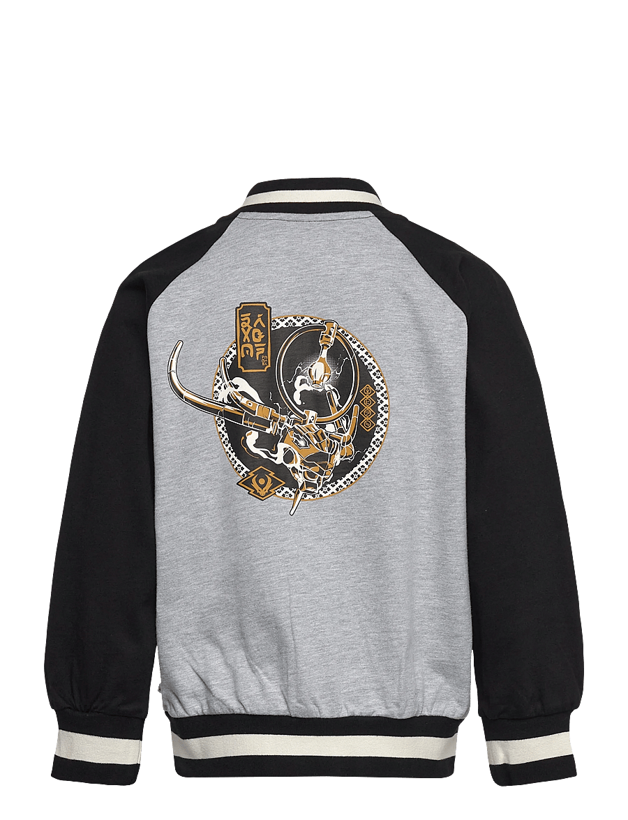 Lego Wear - LWJIAN 200 - SWEAT JACKET - bomberjacken - grey melange - 2