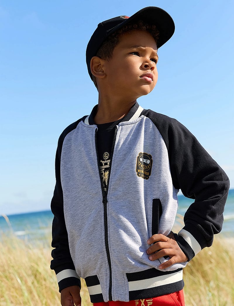 Lego Wear - LWJIAN 200 - SWEAT JACKET - bomber-takit - grey melange - 0