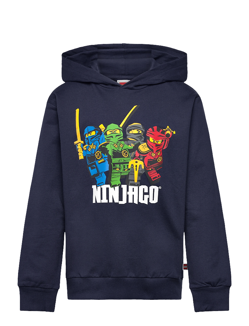 LEGO kidswear - LWSIAN 111 - HOODED SWEATSHIRT - huvtröjor - dark navy - 0