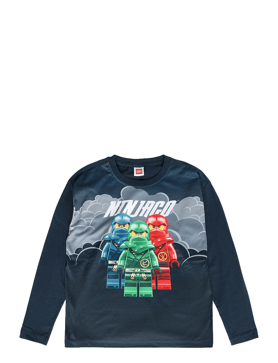 Lego Wear - LWTAJ 611 - T-SHIRT L/S. - långärmade t-shirts - dark navy - 0