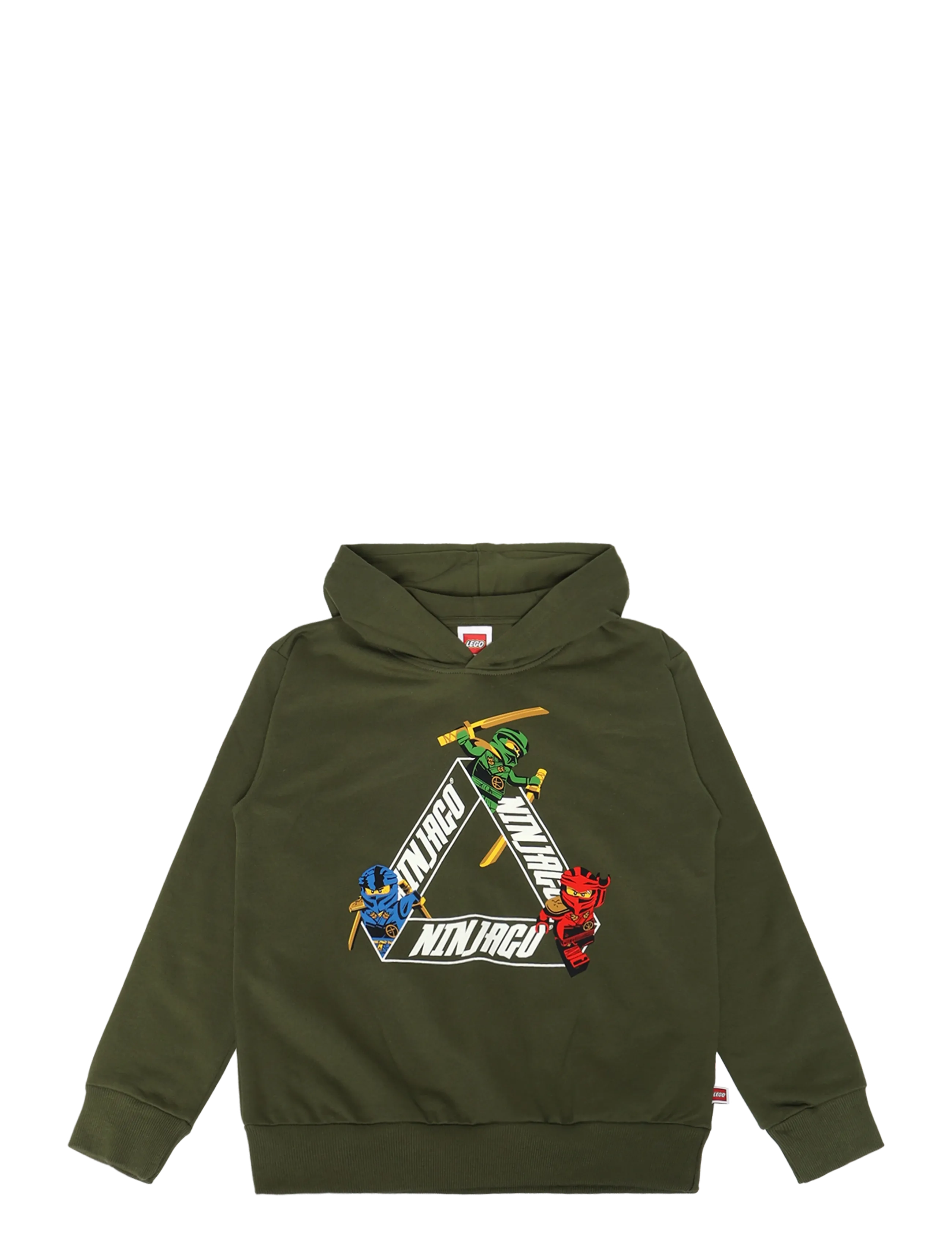 Lego Wear LWSIAN 603 -HOODED SWEATSHIRT - Hættetrøjer - DARK GREEN / khaki/green