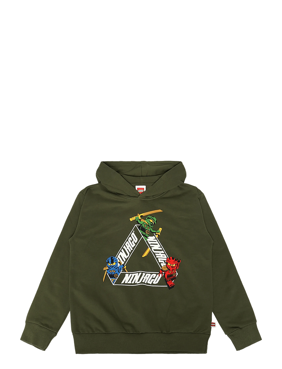 Lego Wear - LWSIAN 603 -HOODED SWEATSHIRT - dark green - 0