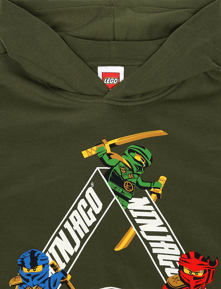 Lego Wear - LWSIAN 603 -HOODED SWEATSHIRT - dark green - 2