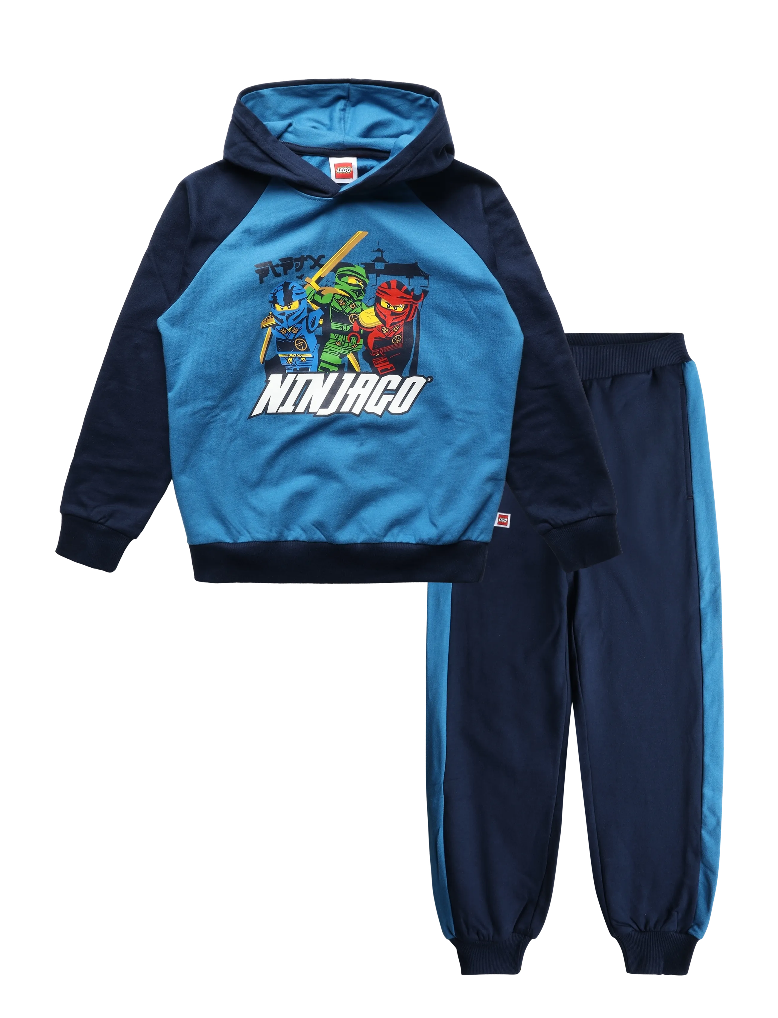 Lego Wear LWSIAN 605 - HOODED SWEAT SET. - Kläder - DARK NAVY / navy