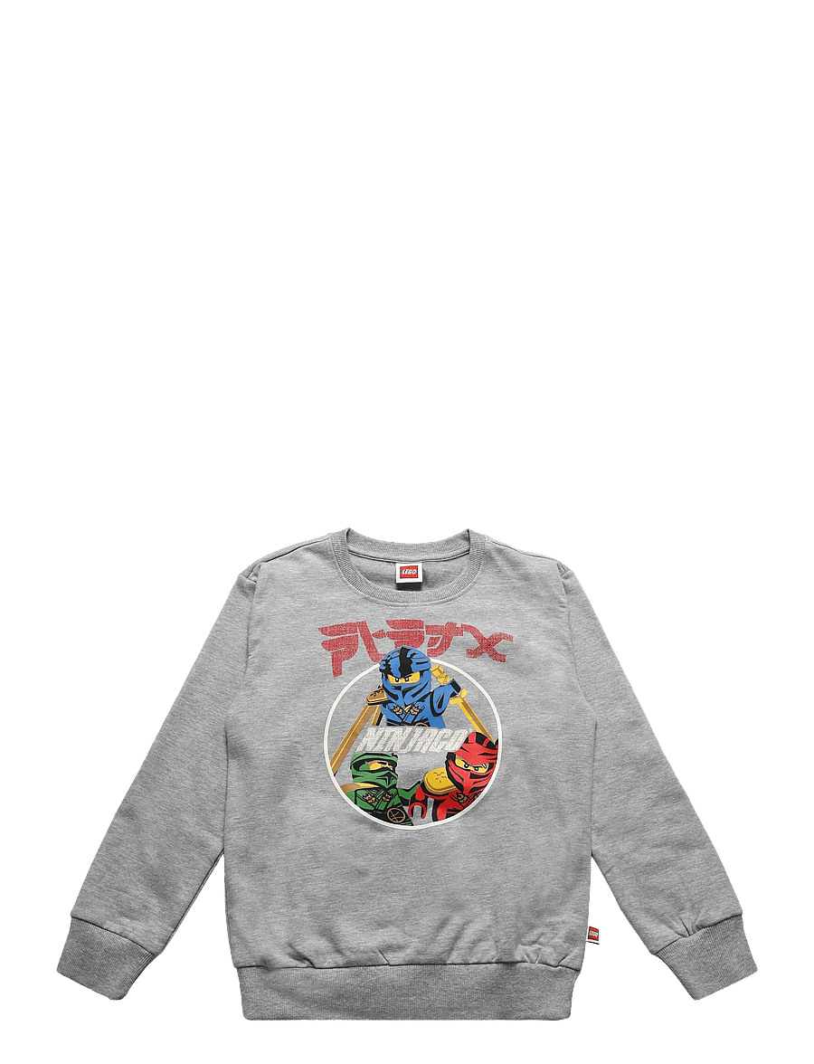 Lego Wear - LWSIAN 606 - SWEATSHIRT. - sweatshirts - grey melange - 0