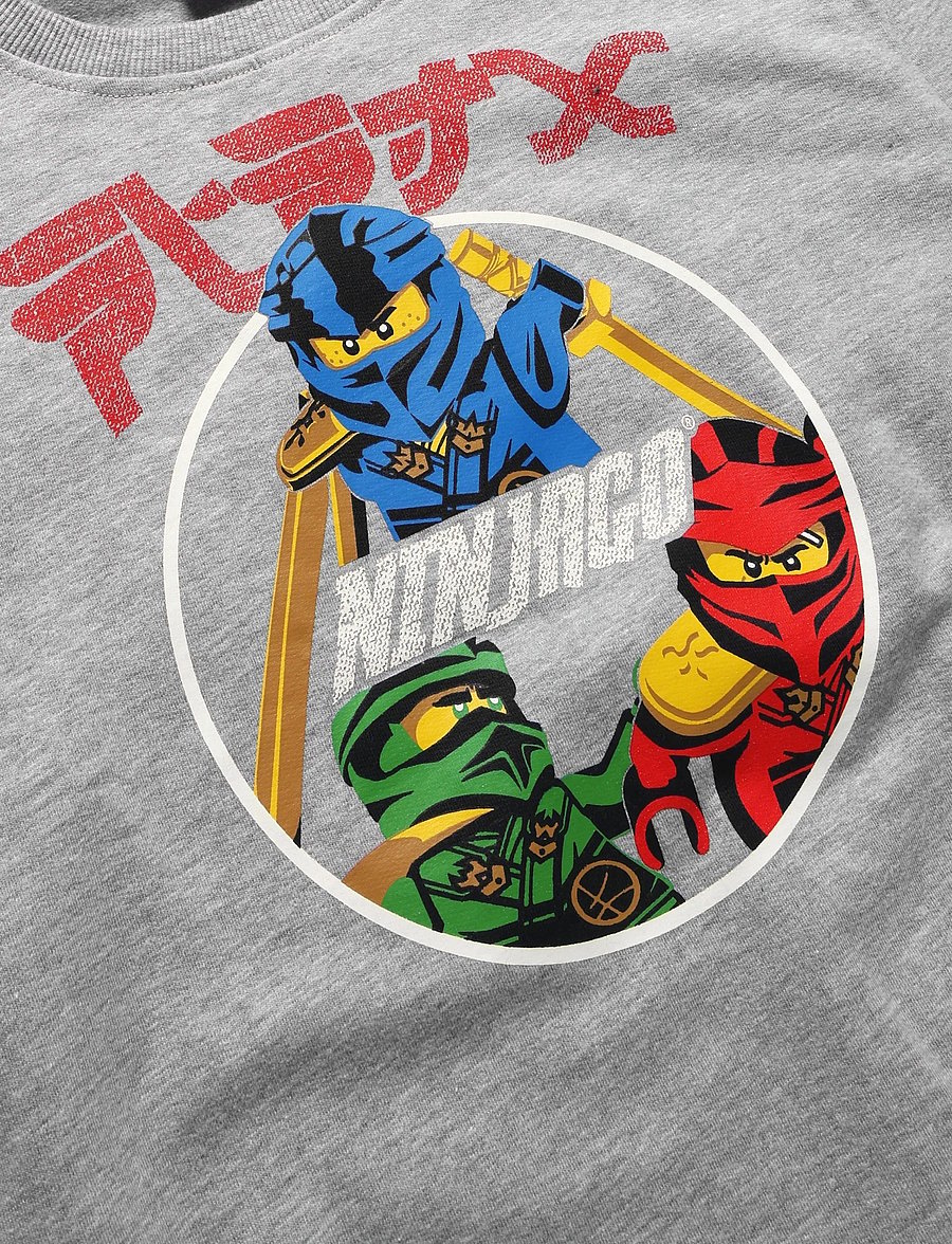 Lego Wear - LWSIAN 606 - SWEATSHIRT. - sweatshirts - grey melange - 2