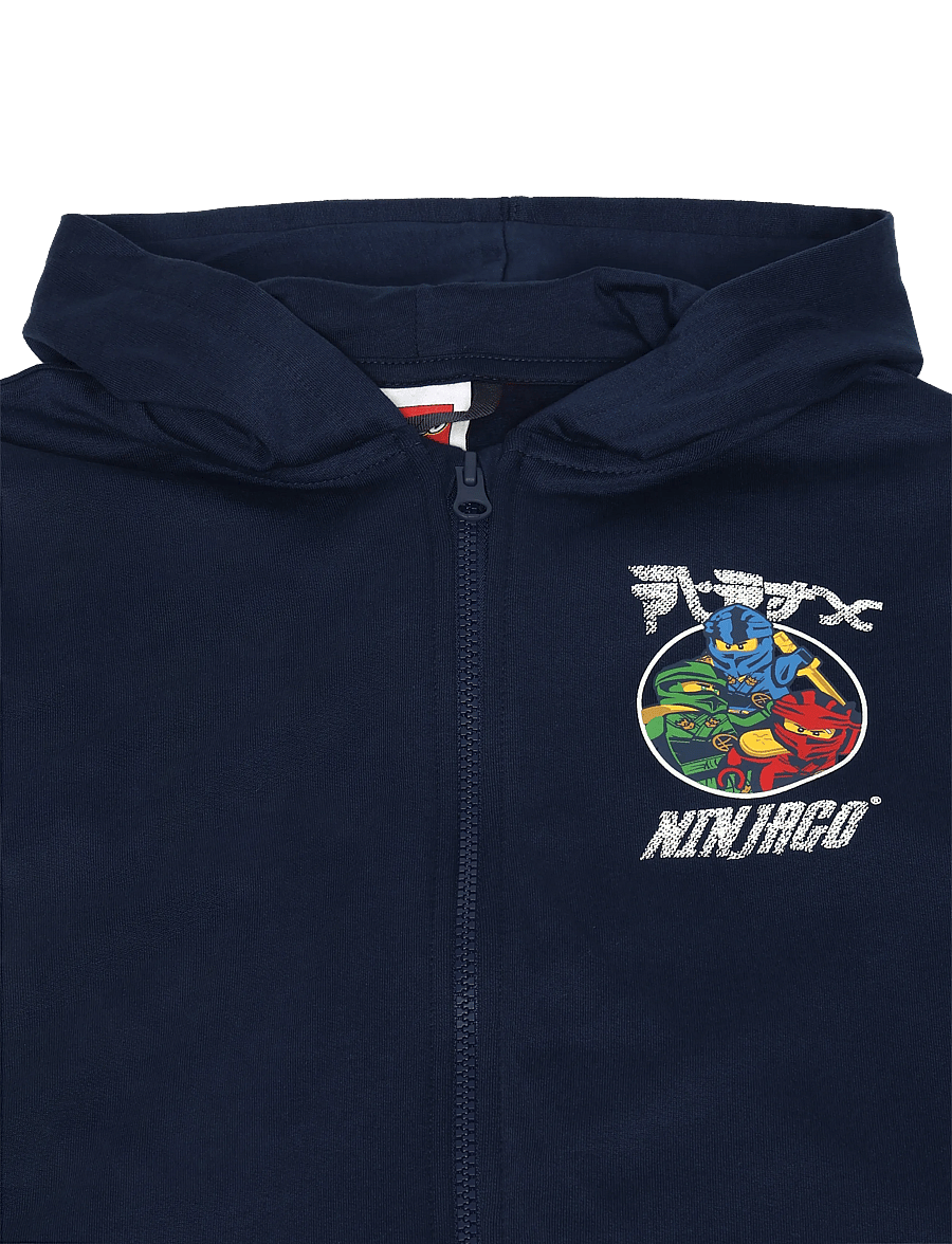 Lego Wear - LWSIAN 601 -HOODED SWEATSHIRT - kapuutsiga pusad - dark navy - 2