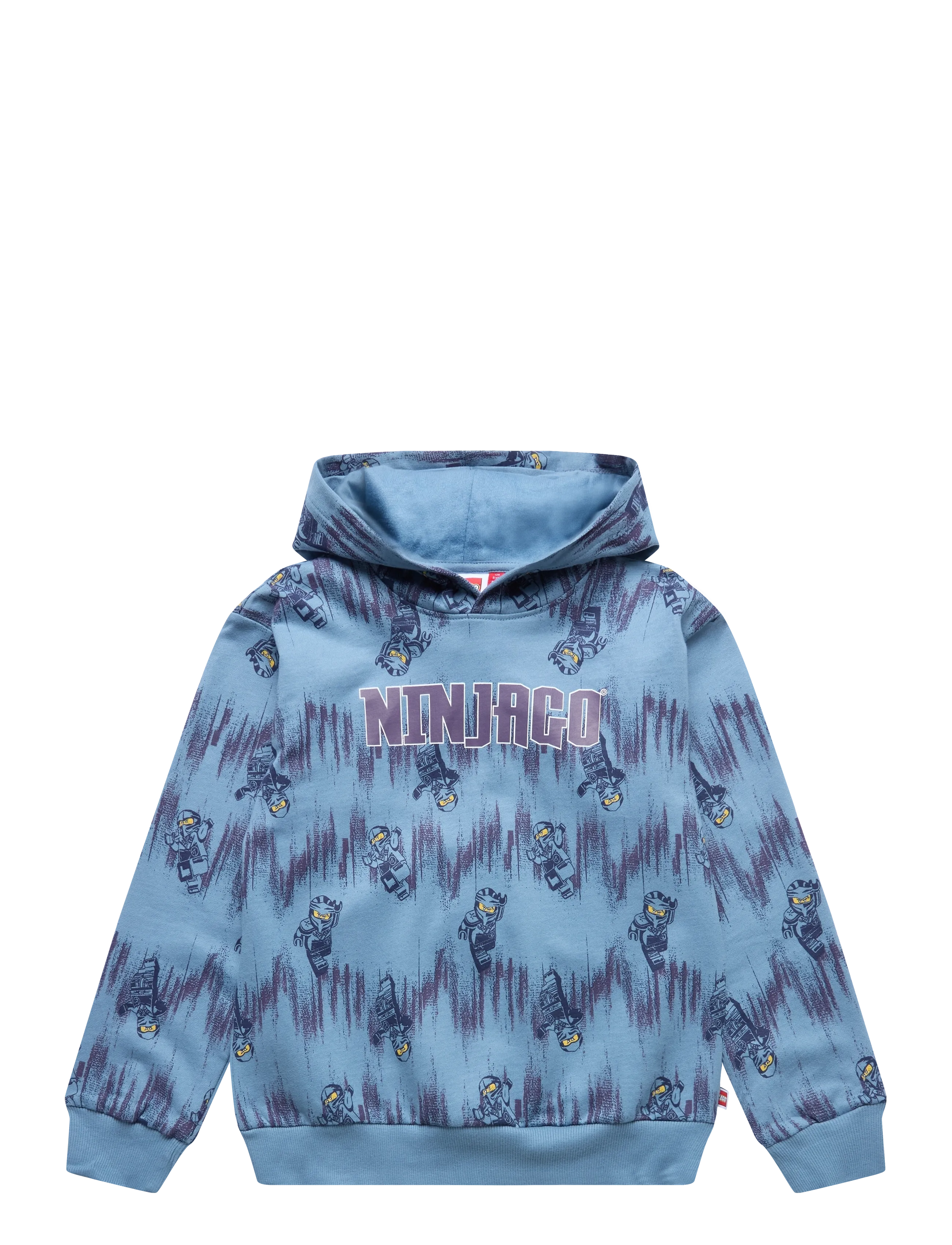 Lego Wear LWSIAN 713 -HOODED SWEATSHIRT - Oberteile - DUSTY BLUE / blue