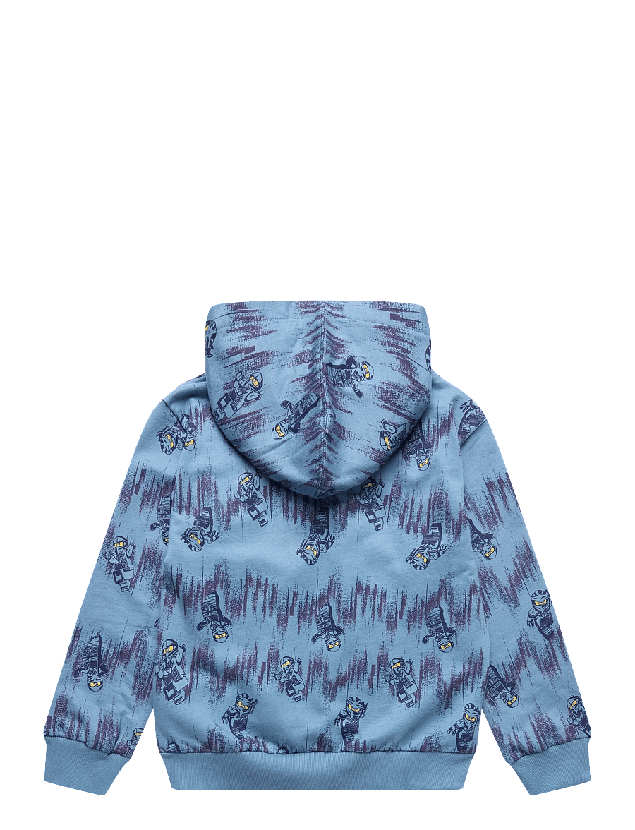 Lego Wear - LWSIAN 713 -HOODED SWEATSHIRT - sweatshirts - dusty blue - 1