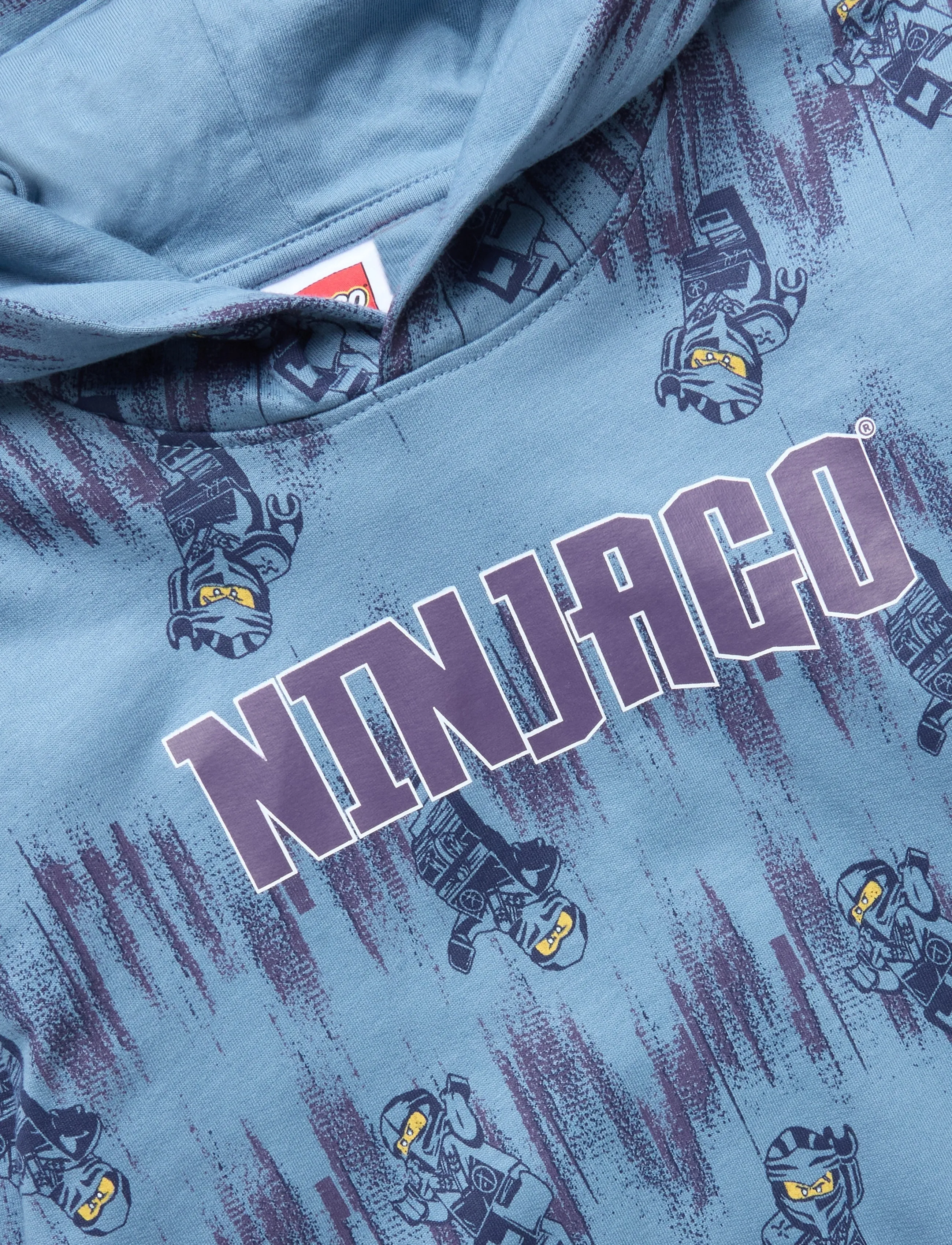 Lego Wear - LWSIAN 713 -HOODED SWEATSHIRT - dusty blue - 2