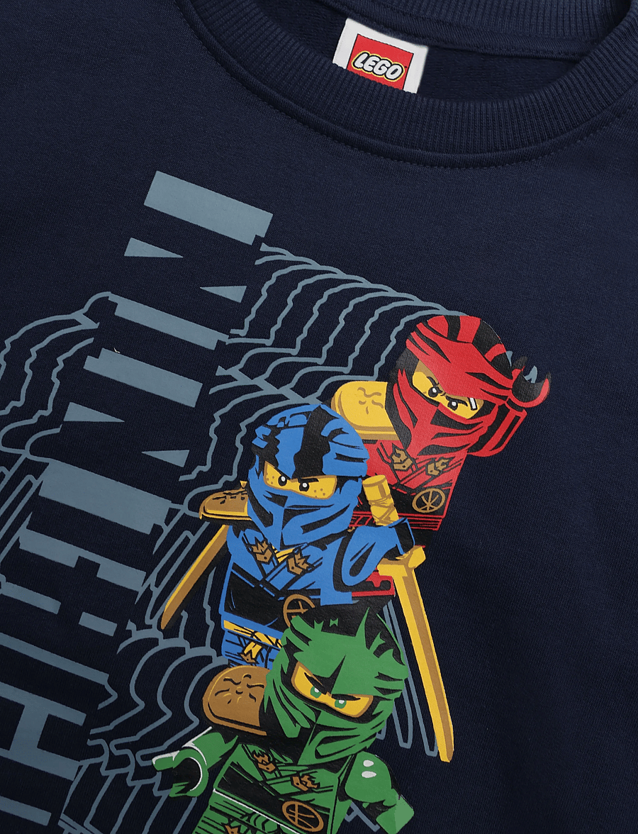 Lego Wear - LWSIAN 714 - SWEATSHIRT. - sweatshirts - dark navy - 2