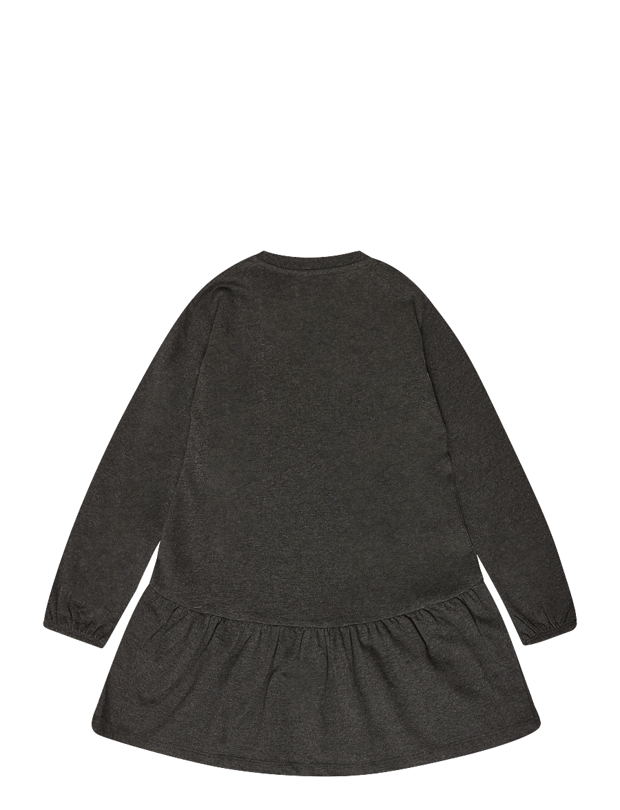 Lego Wear - LWDANA 601 - DRESS. - långärmade vardagsklänningar - dark grey melange - 1