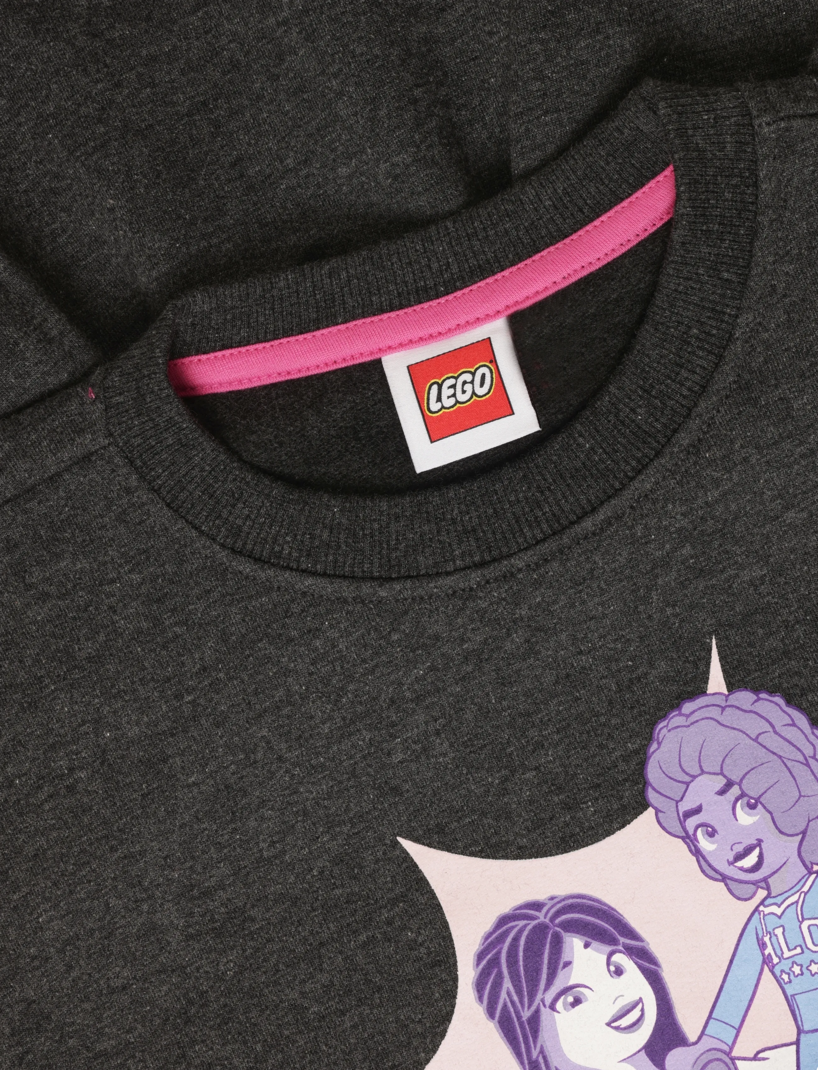Lego Wear - LWDANA 601 - DRESS. - långärmade vardagsklänningar - dark grey melange - 2