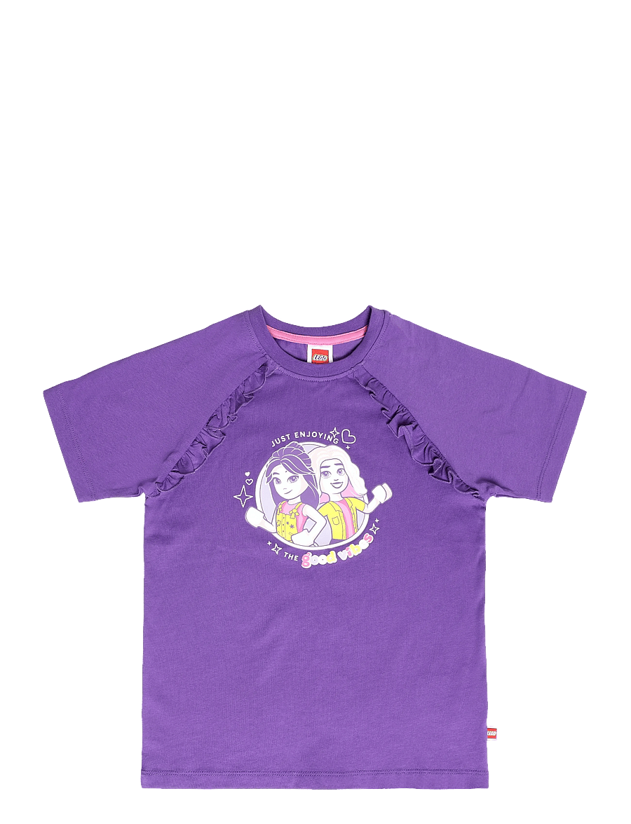 Lego Wear - LWTUNA 601 - T-SHIRT S/S. - kortärmade t-shirts - purple - 0