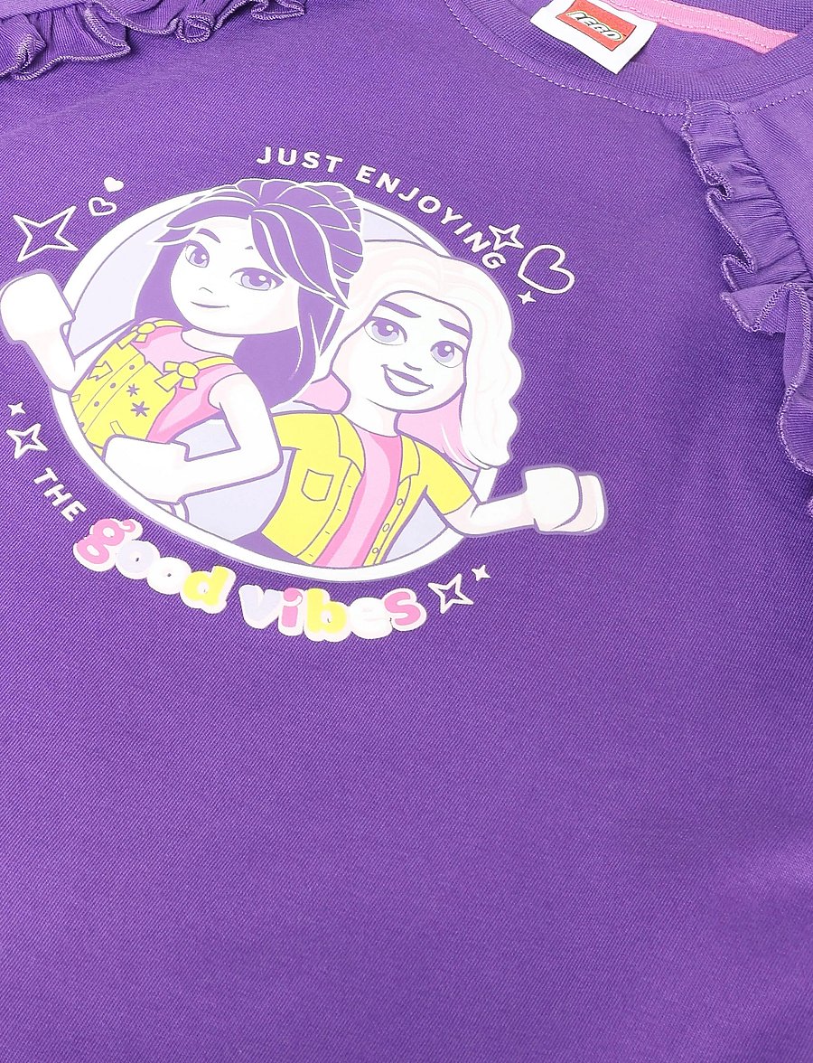 Lego Wear - LWTUNA 601 - T-SHIRT S/S. - kortärmade t-shirts - purple - 2