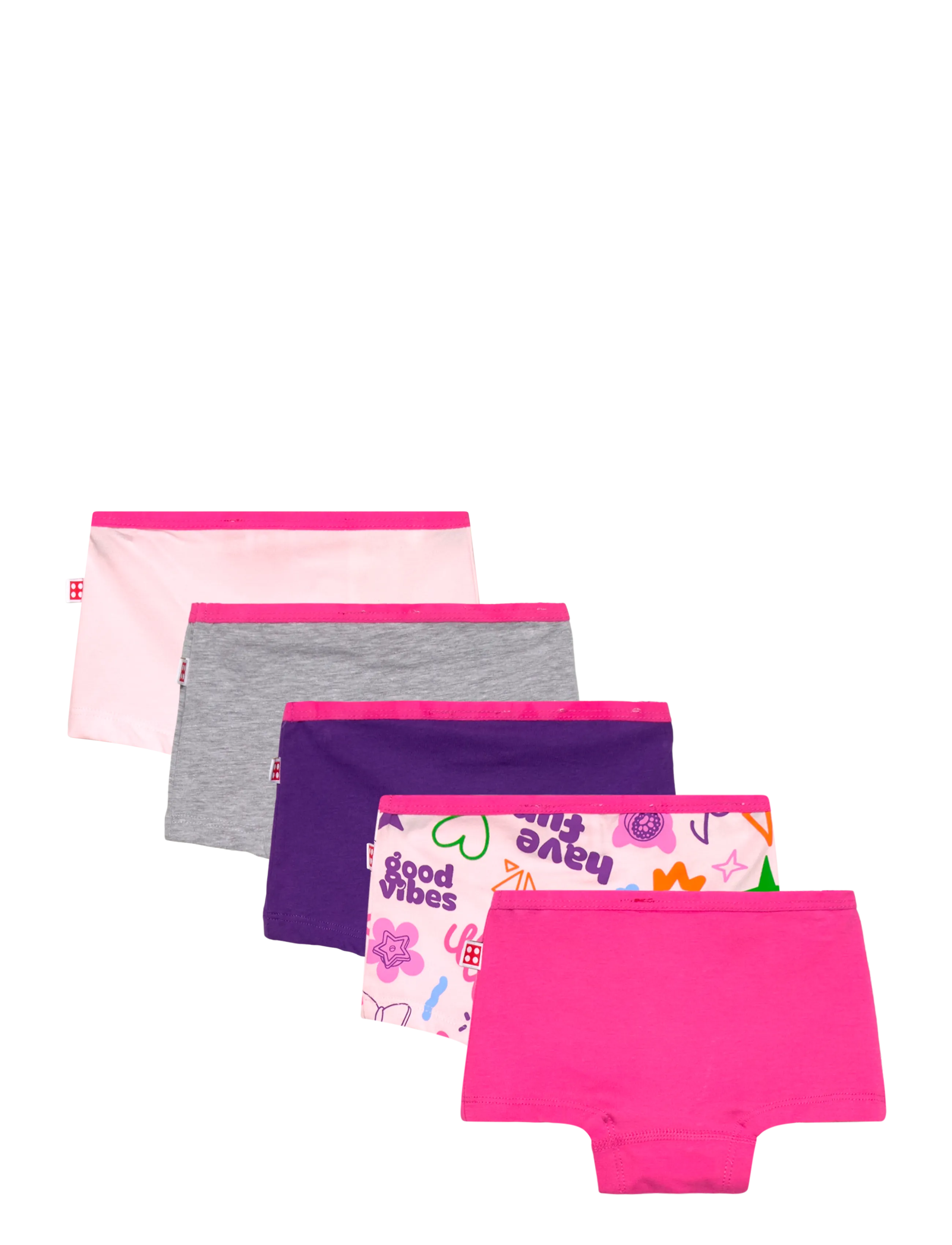 Lego Wear - LWAYO 601 - 5-PACK HIPSTERS - shoppa efter ålder - pink - 1