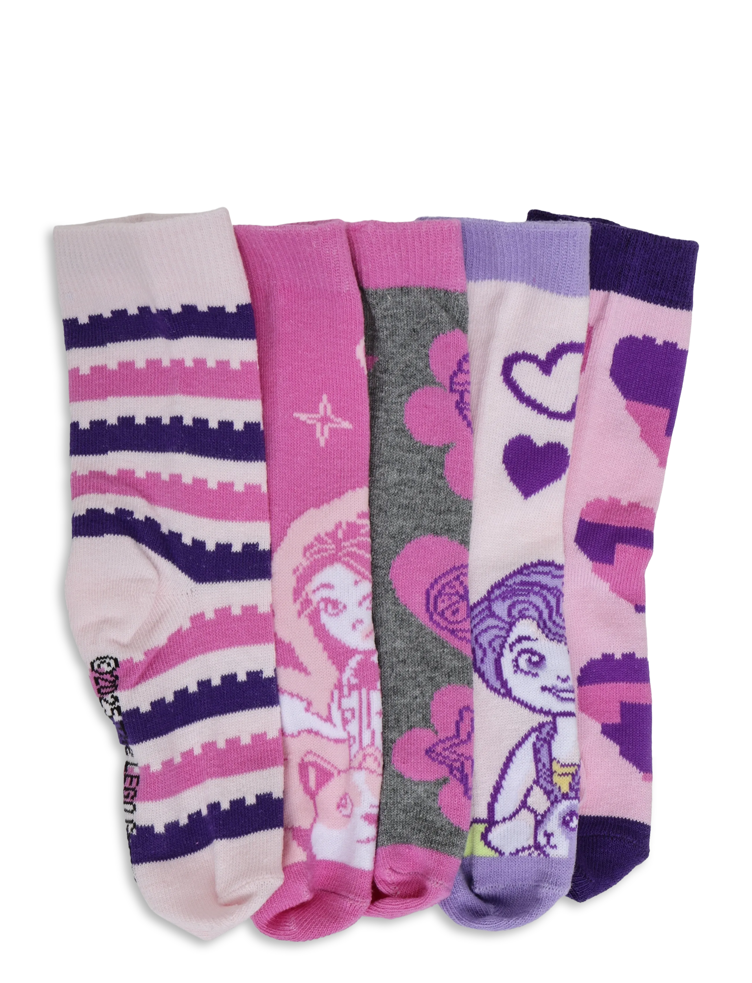 Lego Wear LWAYO 602 - 5-PACK SOCKS. - Tøj - PINK / pink/rose