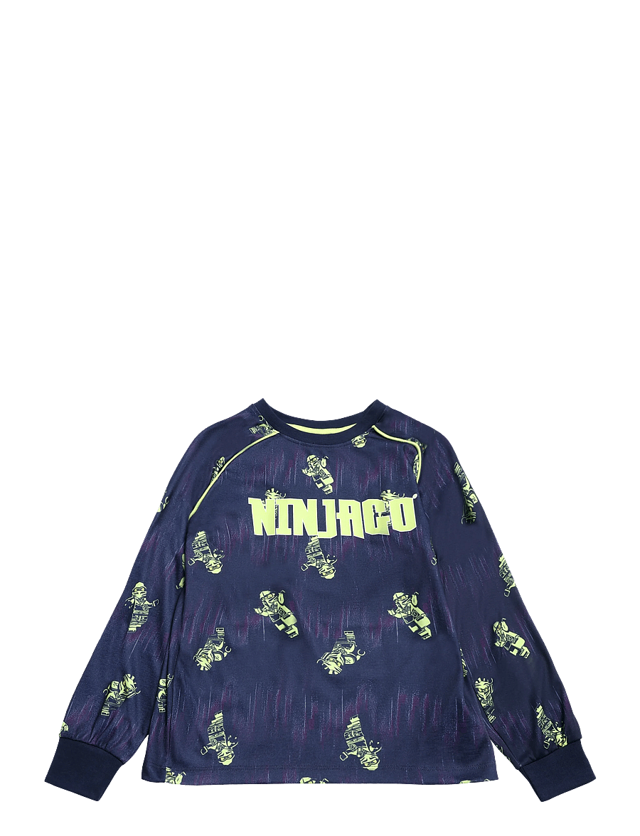 Lego Wear - LWTAJ 714 - T-SHIRT L/S. - langærmede t-shirts - dark navy - 0