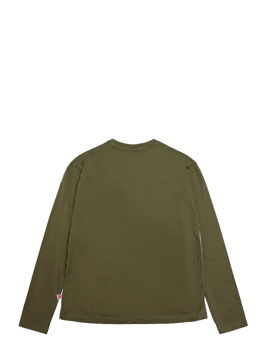 Lego Wear - LWTAJ 713 - T-SHIRT L/S. - långärmade t-shirts - dark green - 1